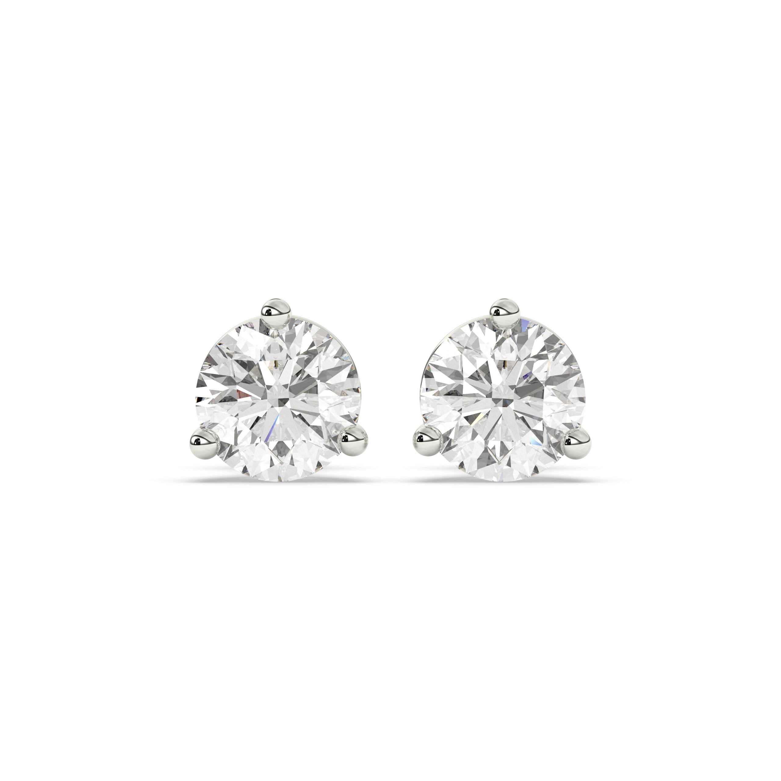 Ida Round Stud Earring