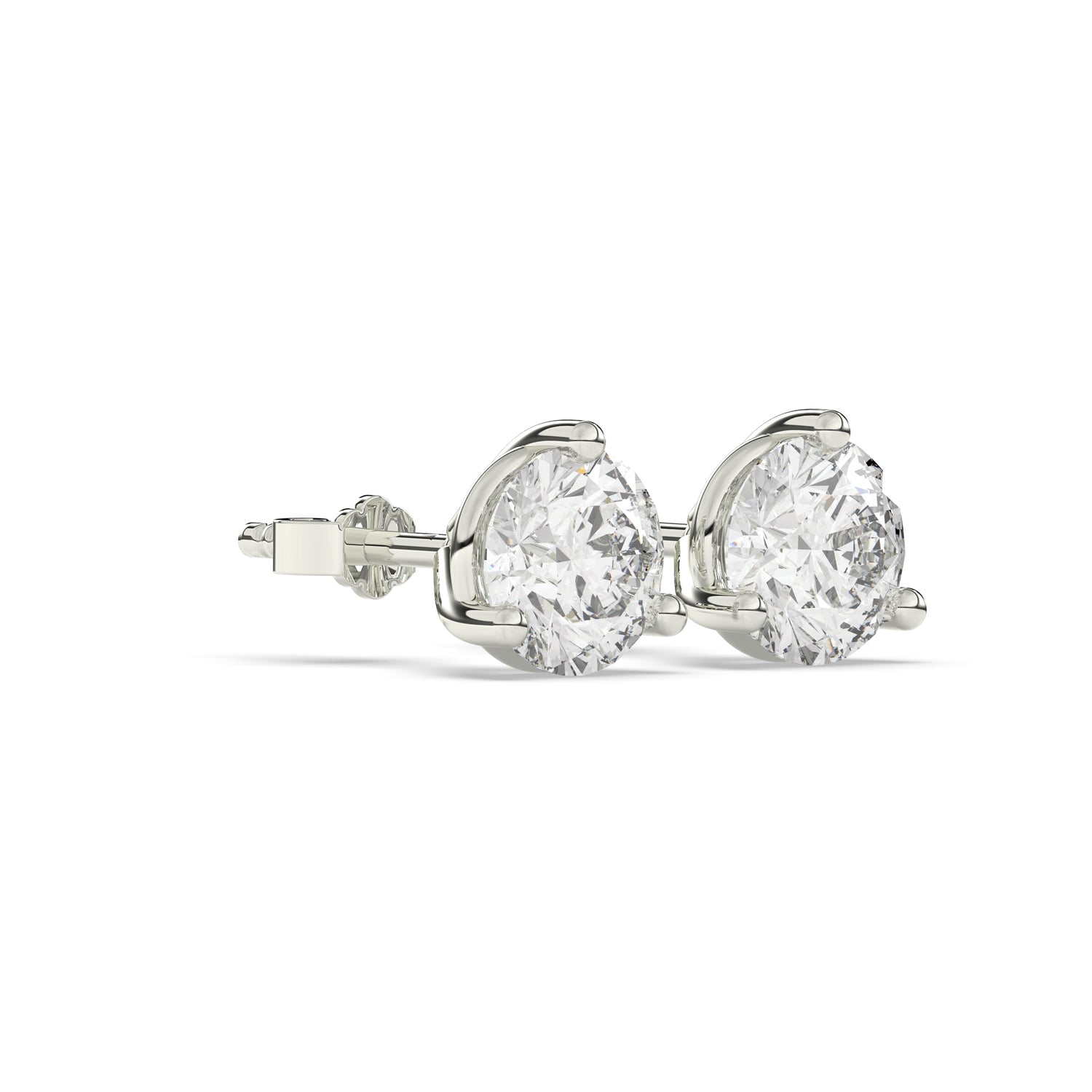 Ida Round Stud Earring