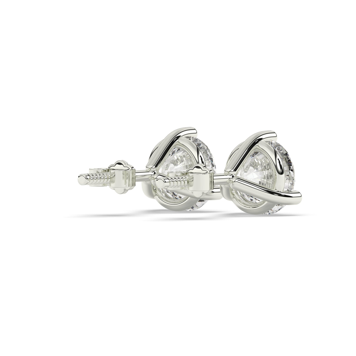 Ida Round Stud Earring