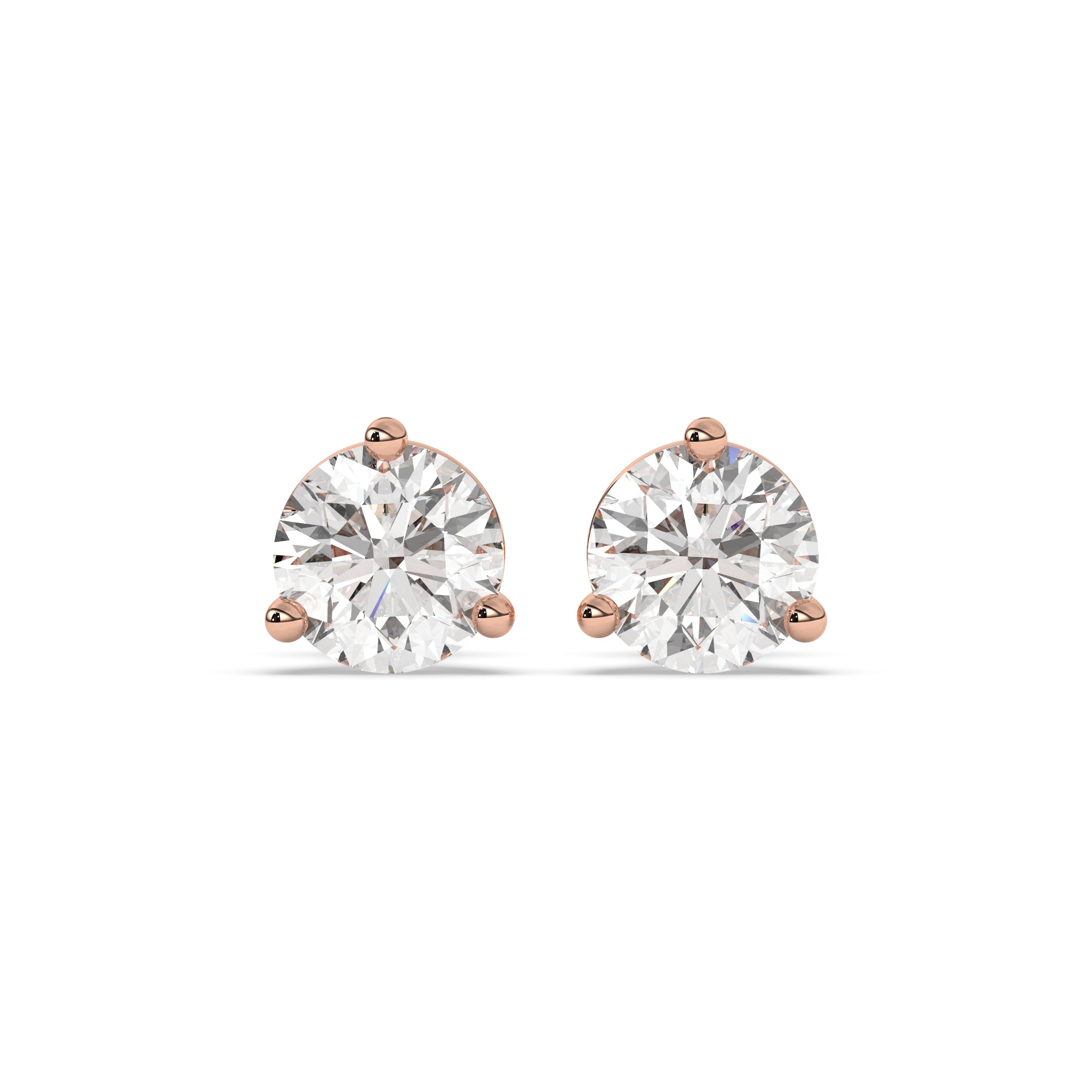 Ida Round Stud Earring