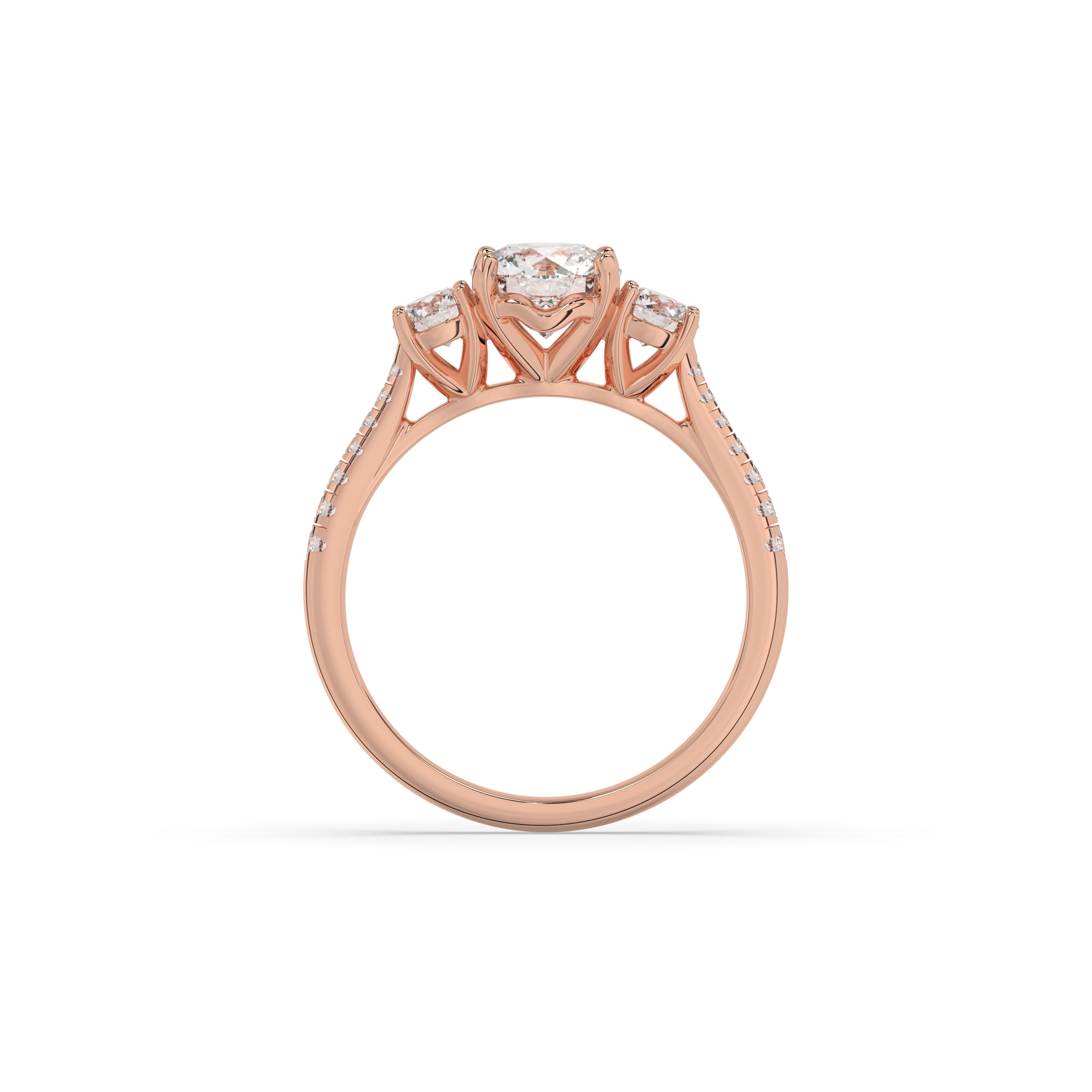 Maila Round Trio Ring