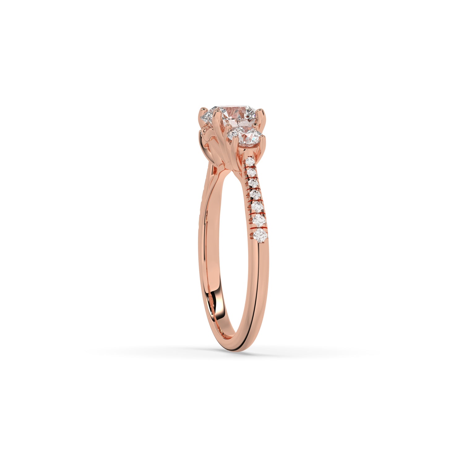 Maila Round Trio Ring