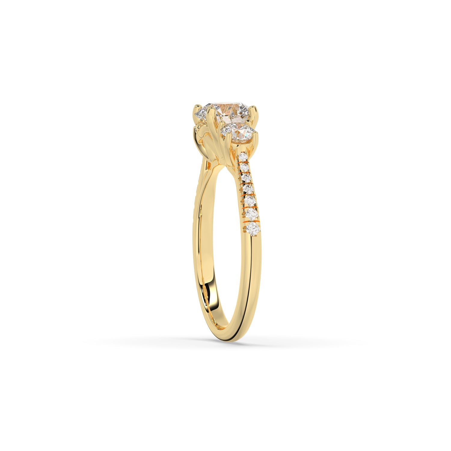 Maila Round Trio Ring