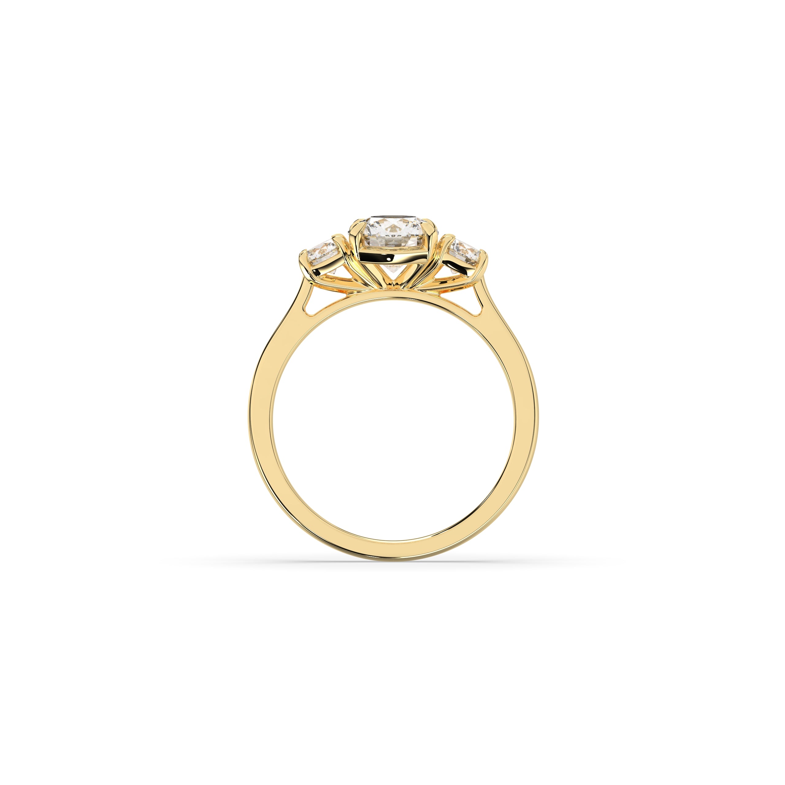 Samira Round Trio Ring