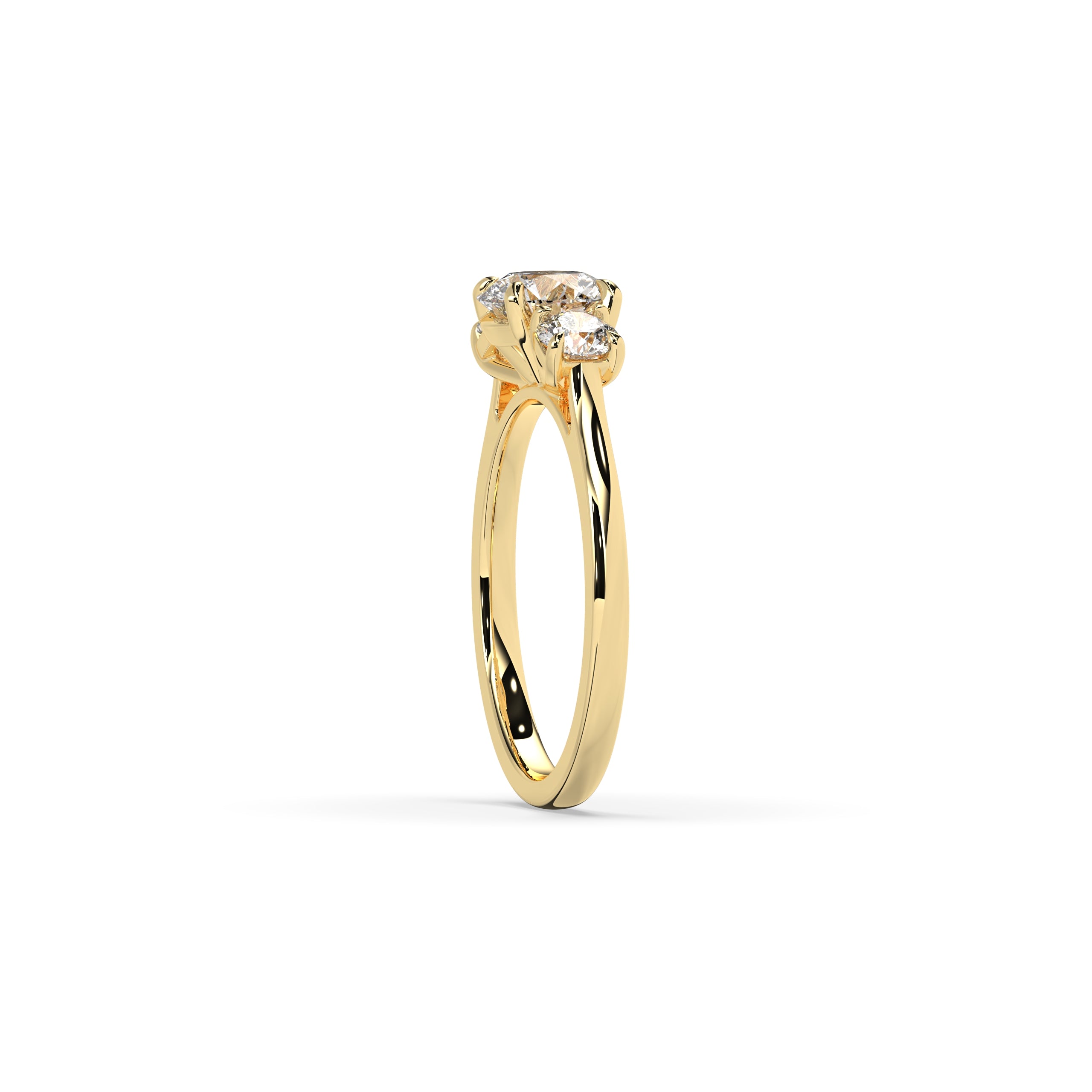 Samira Round Trio Ring