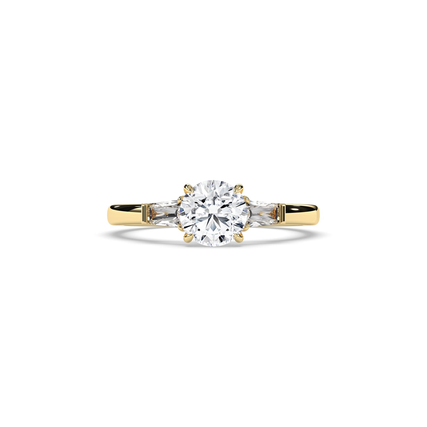 Carmen Round Trio Ring