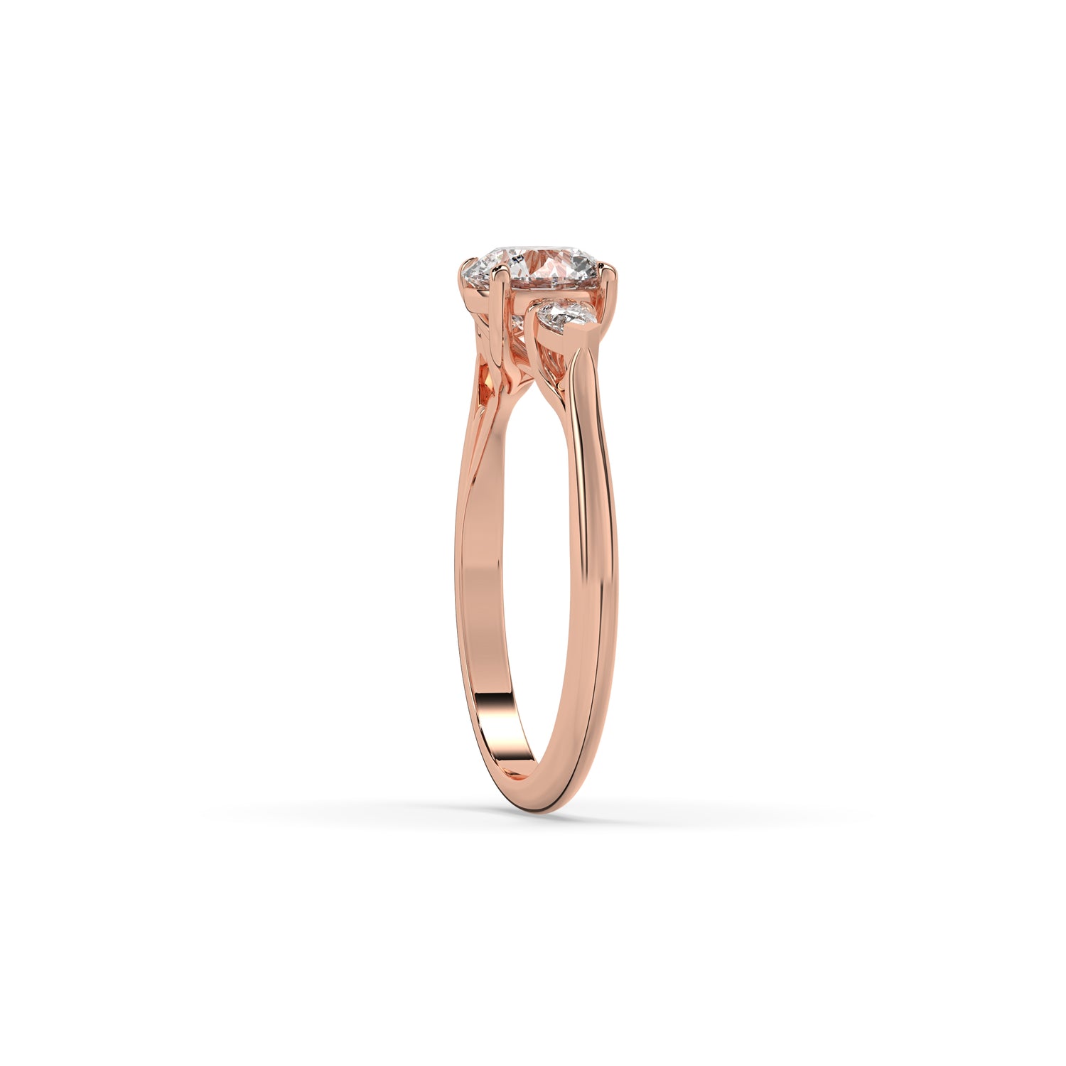 Amina Round Trio Ring