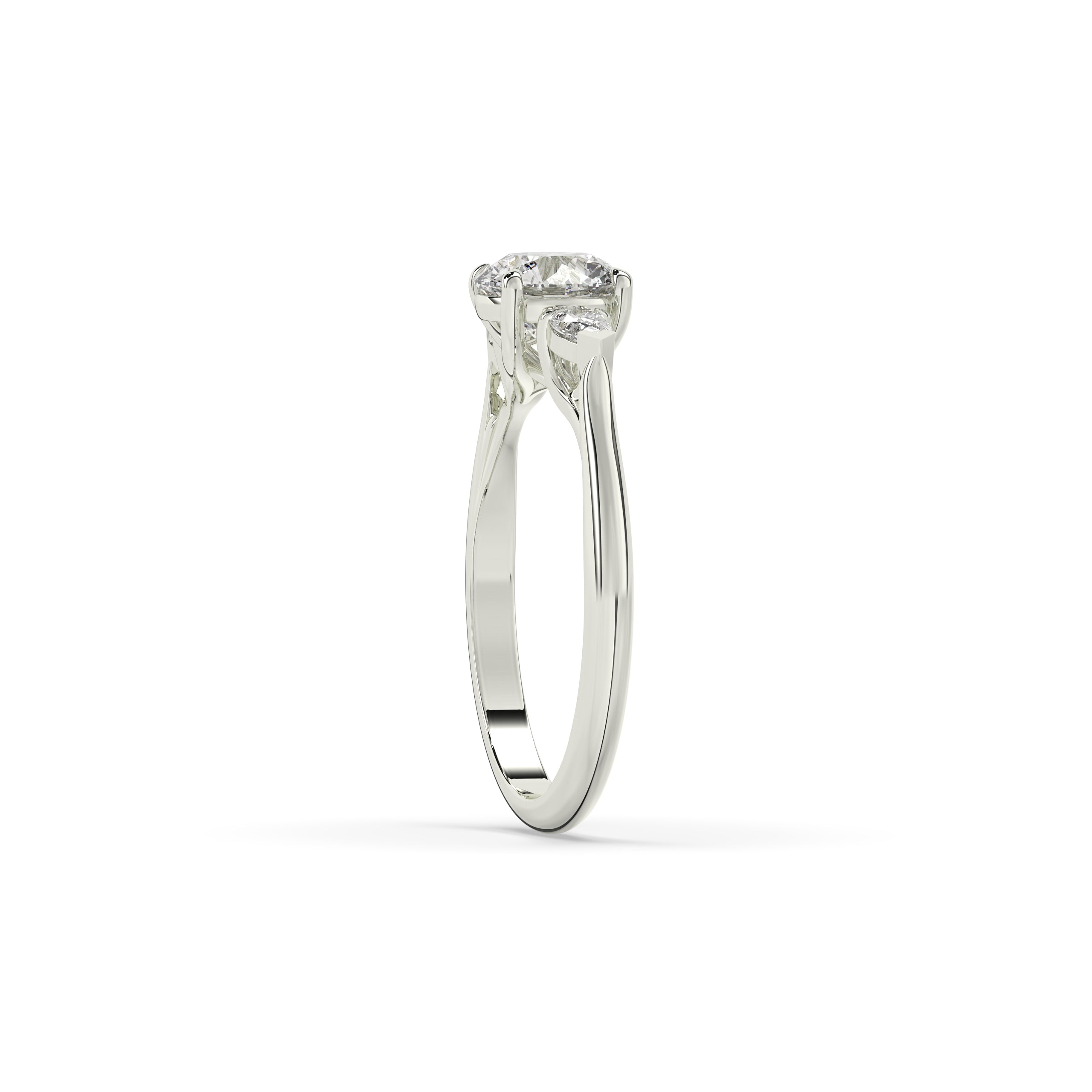 Amina Round Trio Ring