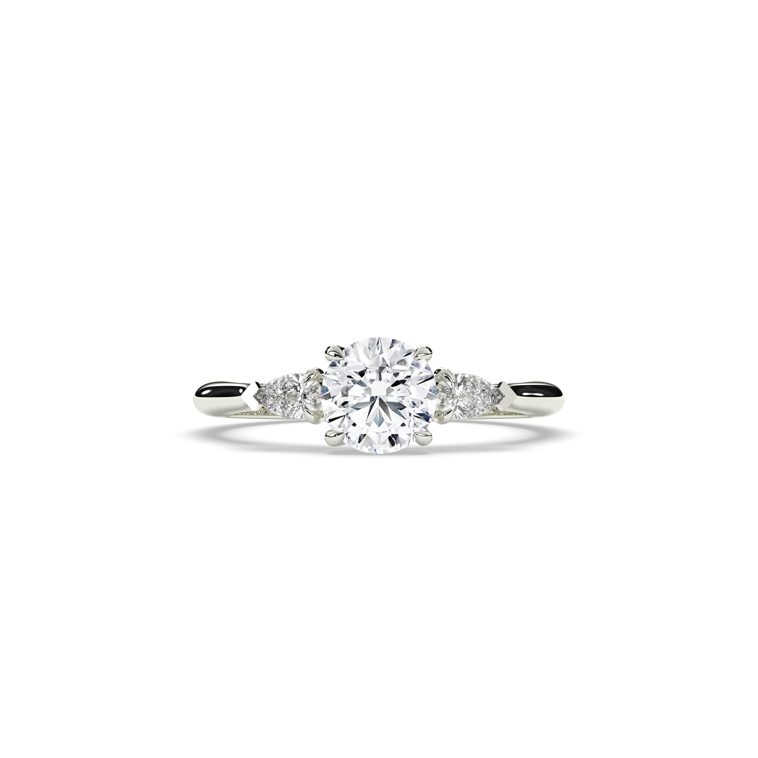 Amina Round Trio Ring