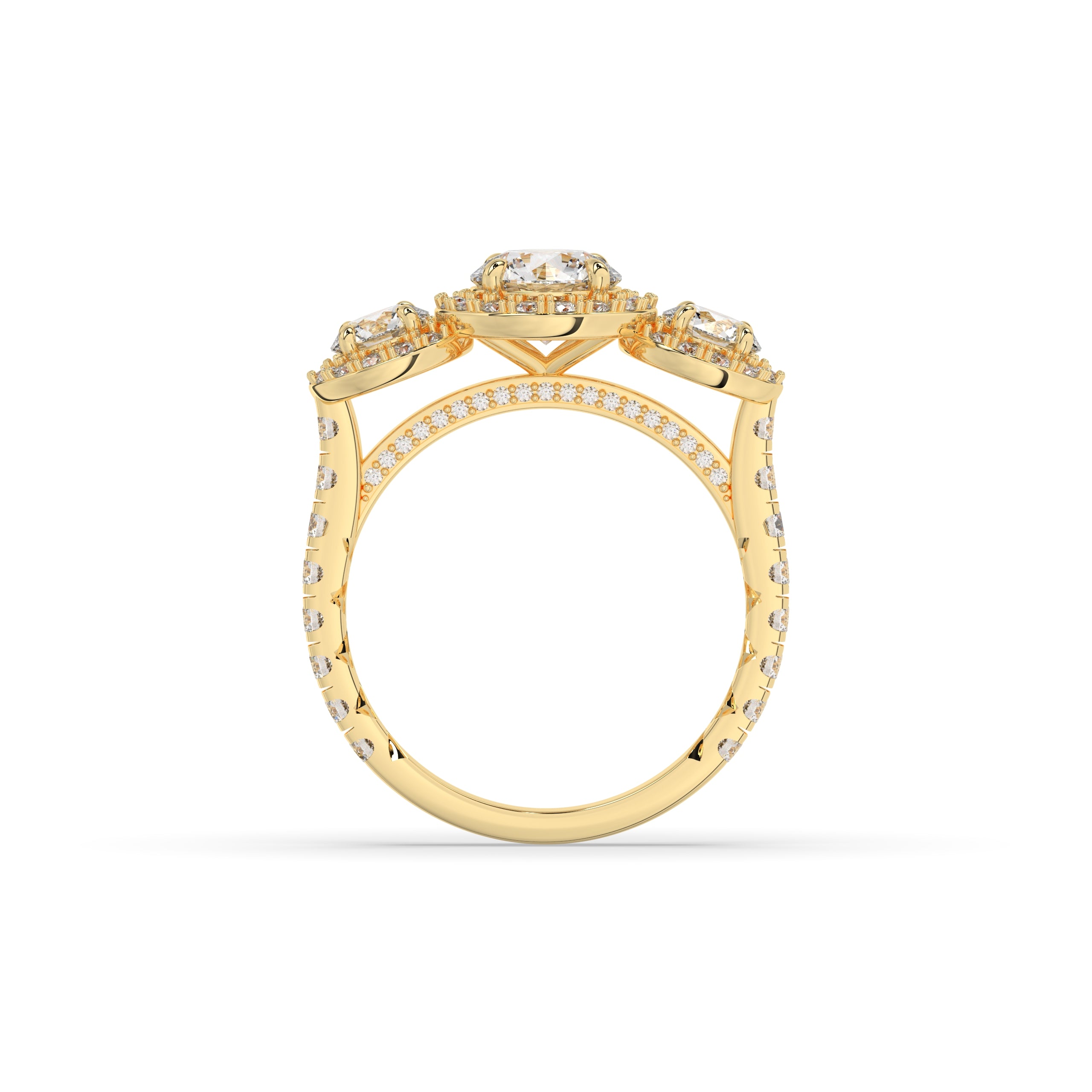 Estelle Runder Trio Ring