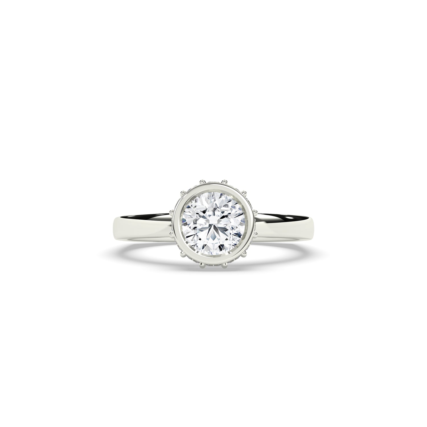 Grace Round Halo Ring