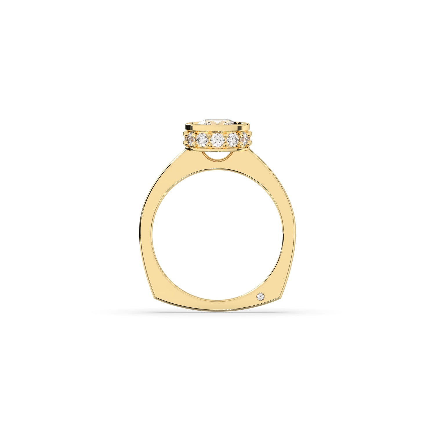 Grace Round Halo Ring
