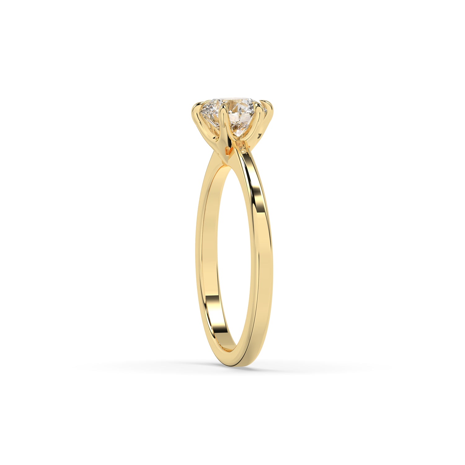 Valeria Round Solitaire Ring