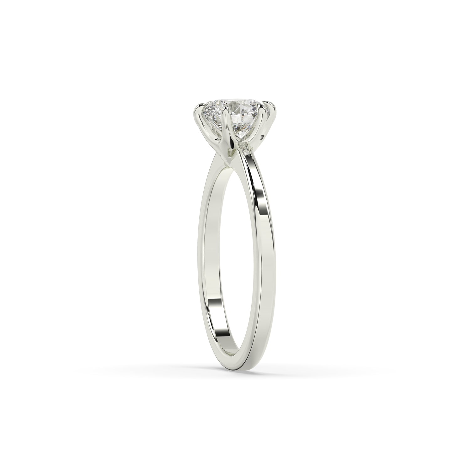 Valeria Round Solitaire Ring