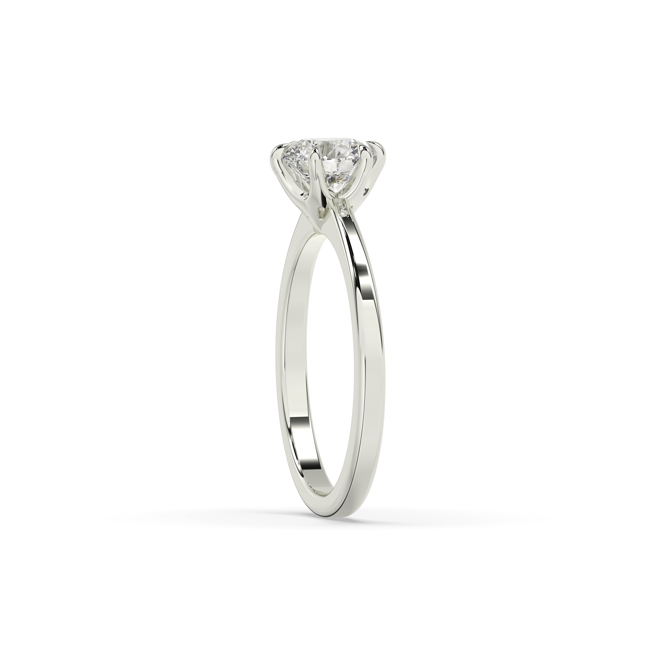 Valeria Round Solitaire Ring
