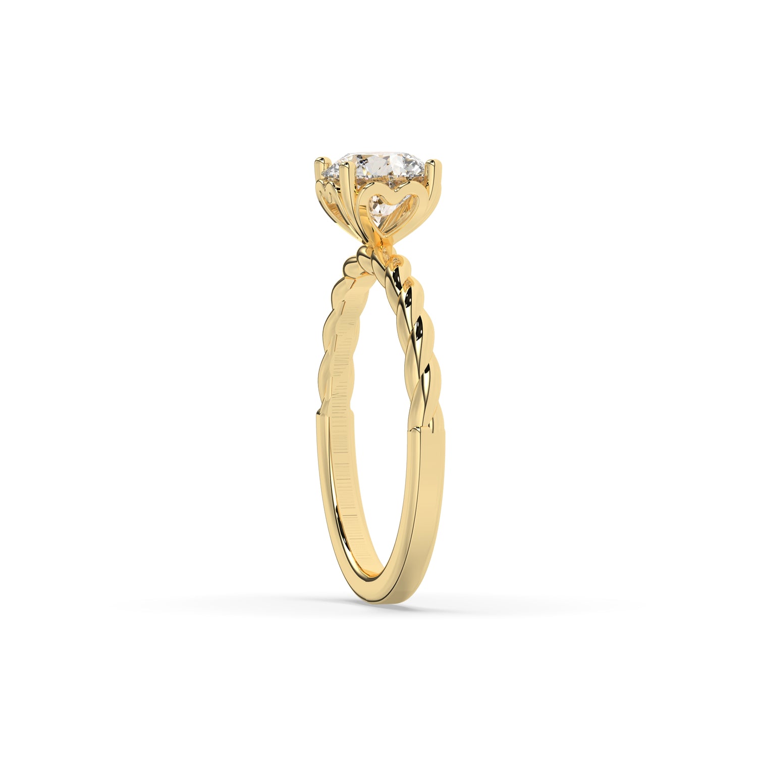 Clara Round Solitaire Ring