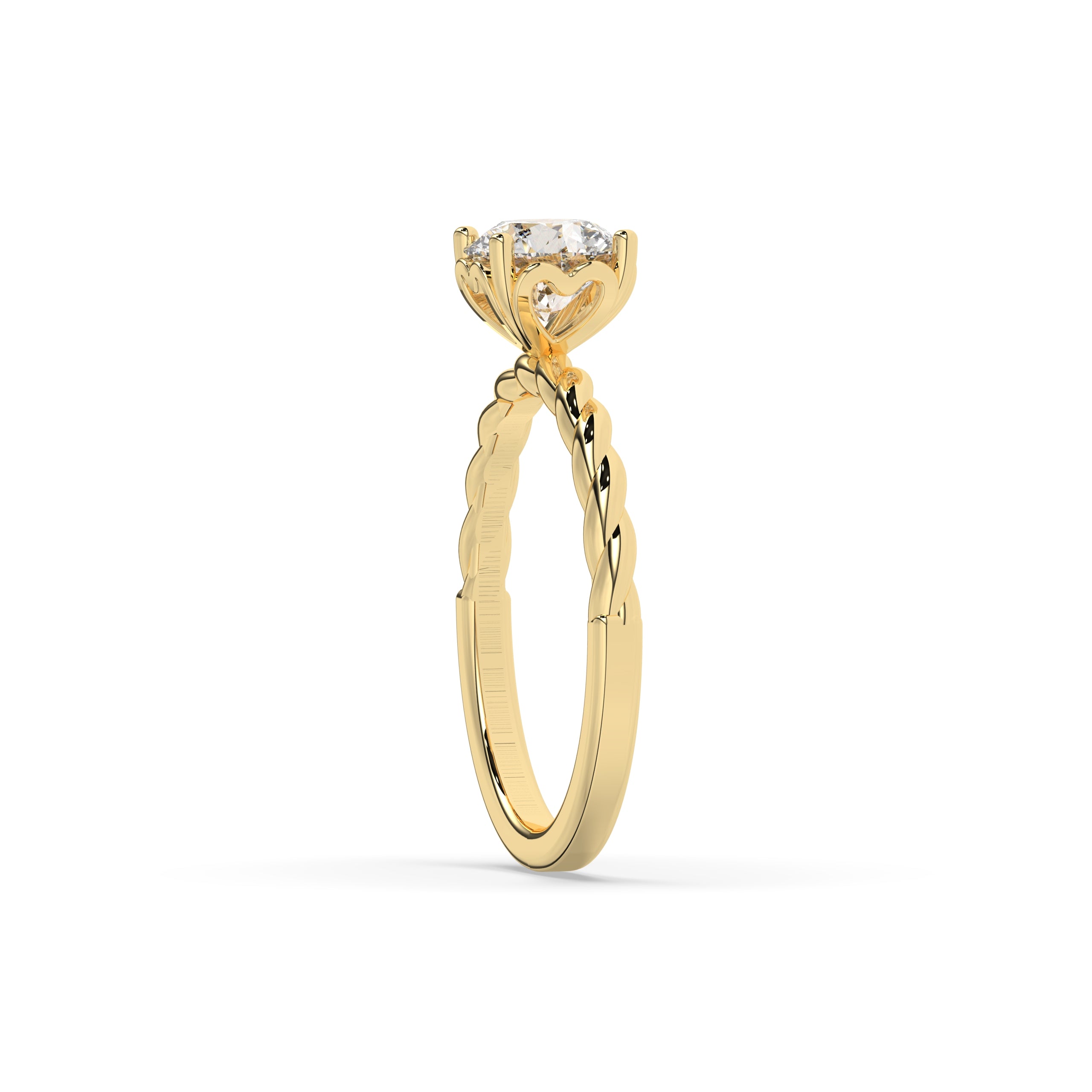 Clara Round Solitaire Ring