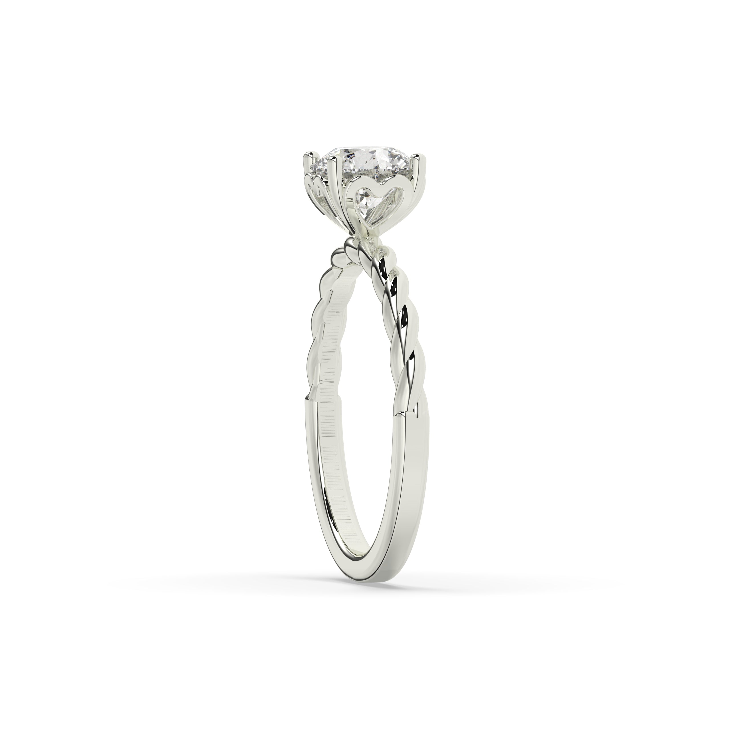 Clara Round Solitaire Ring