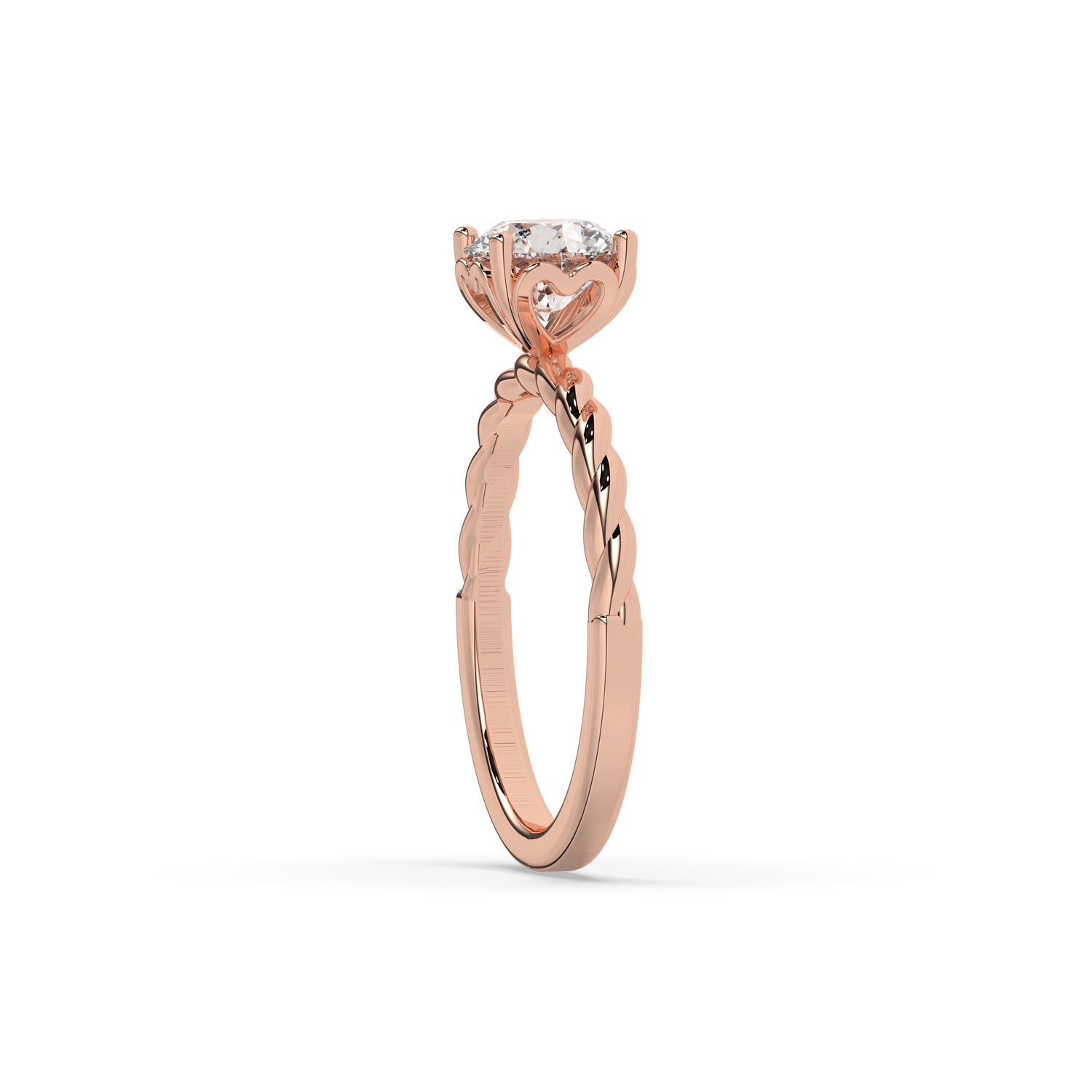 Clara Round Solitaire Ring
