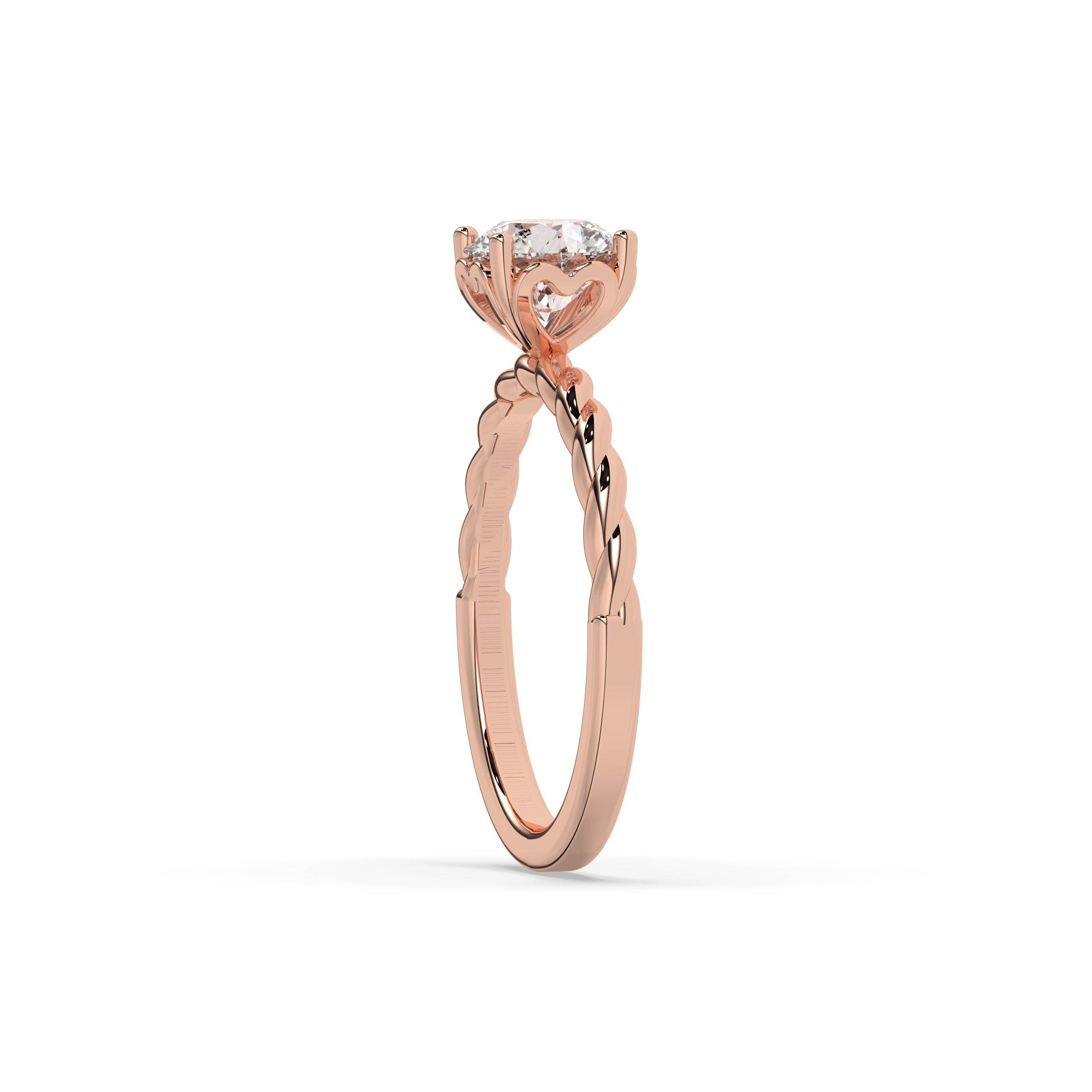 Clara Round Solitaire Ring