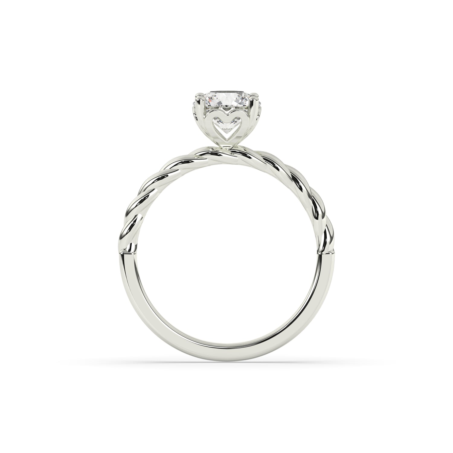 Clara Round Solitaire Ring