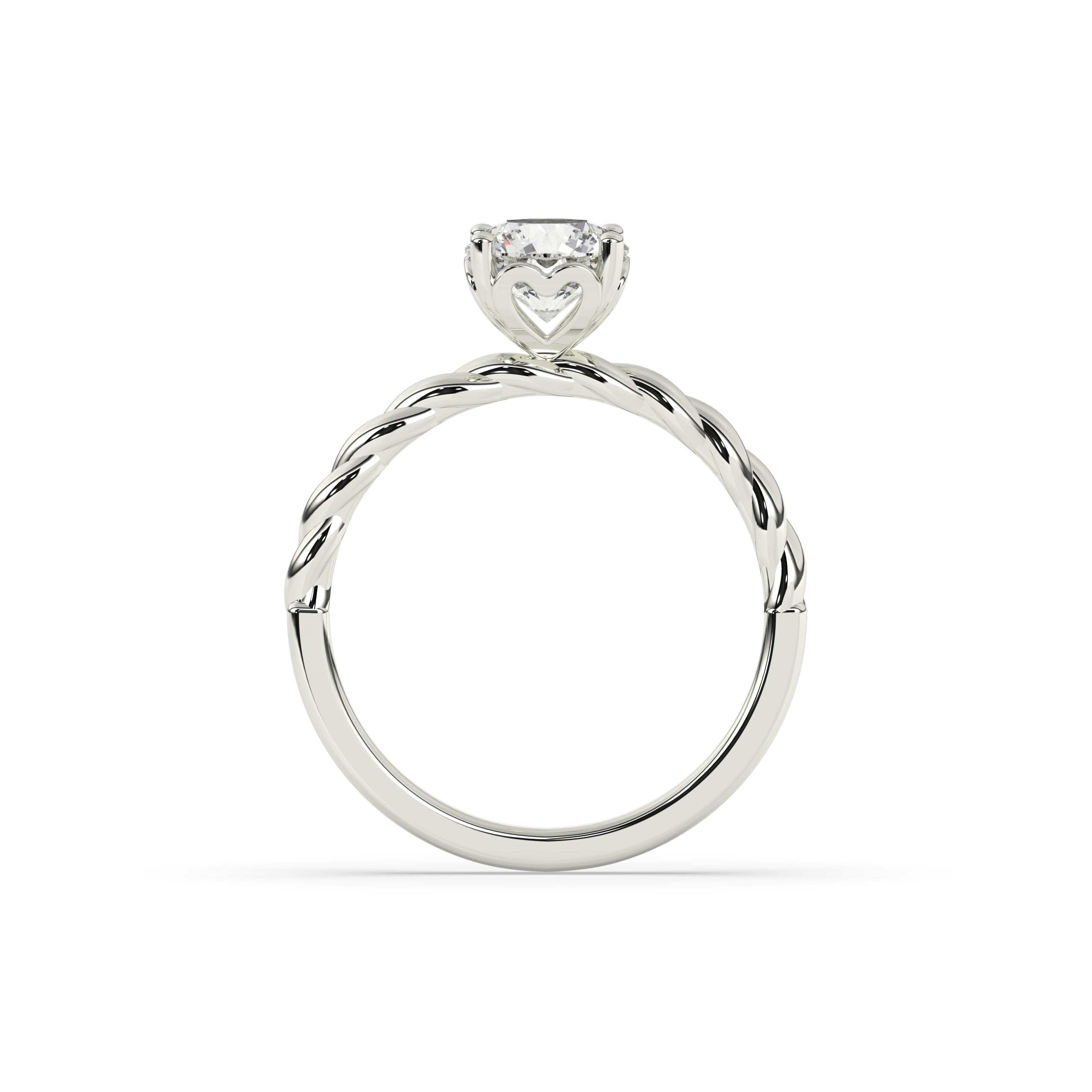 Clara Round Solitaire Ring