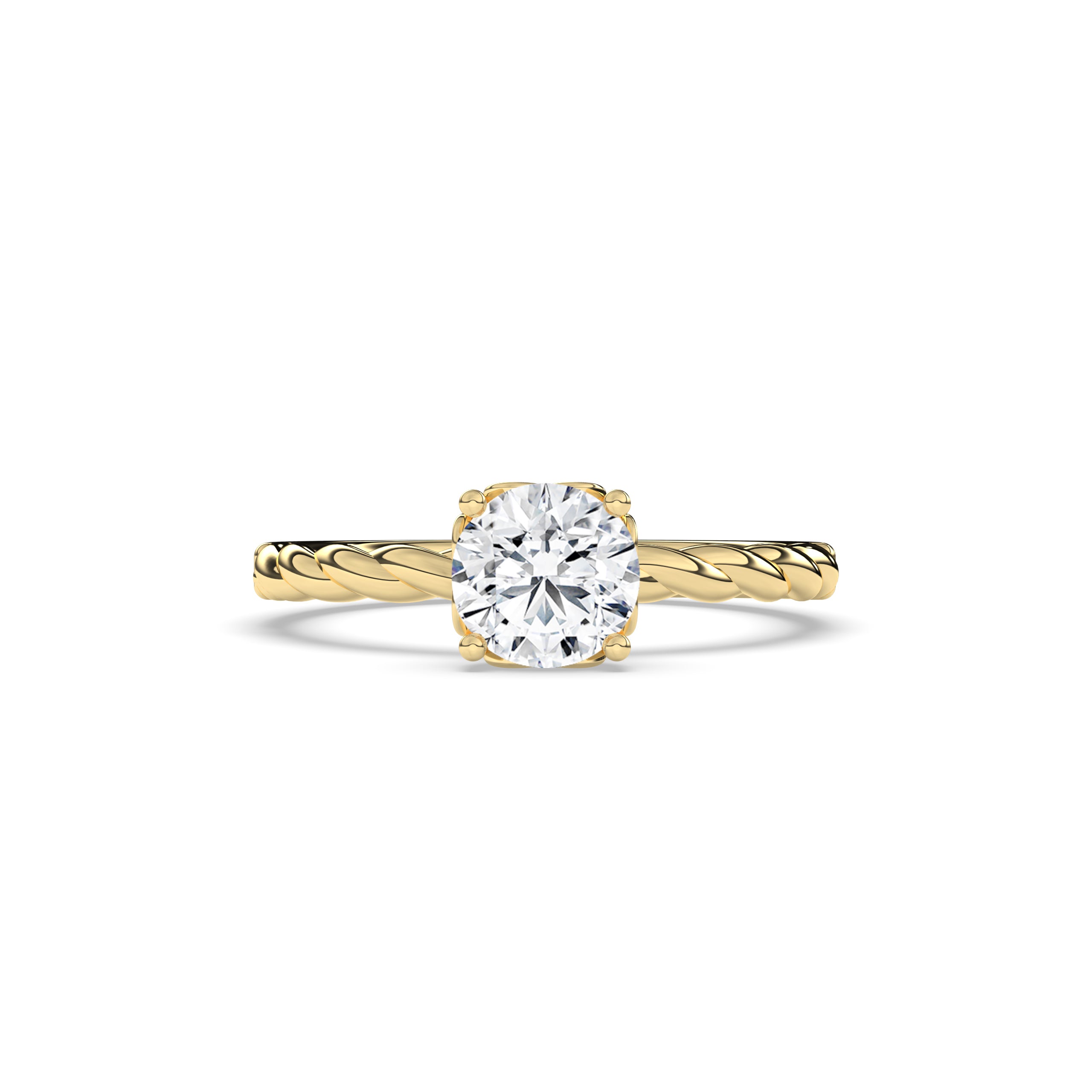 Clara Round Solitaire Ring