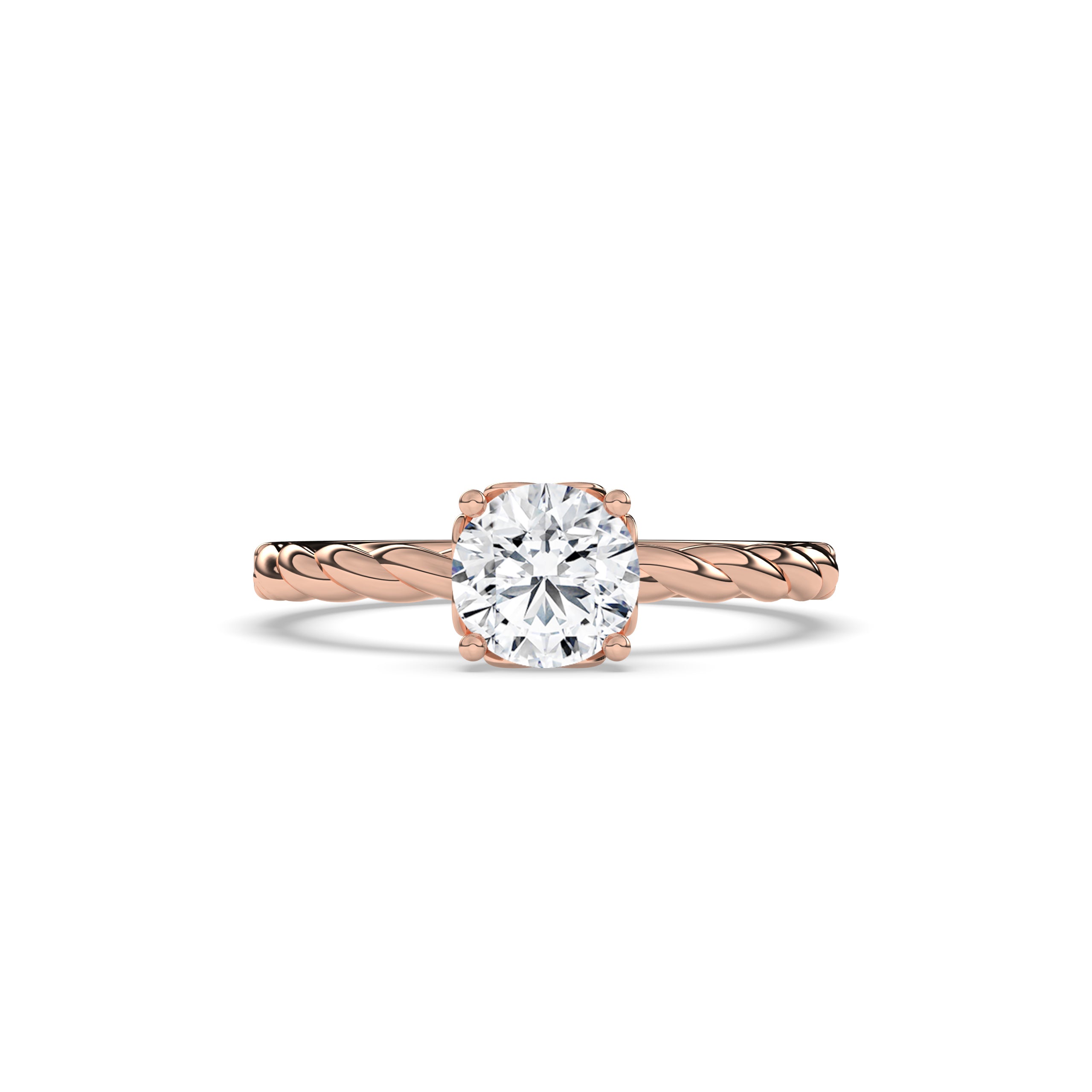 Clara Round Solitaire Ring