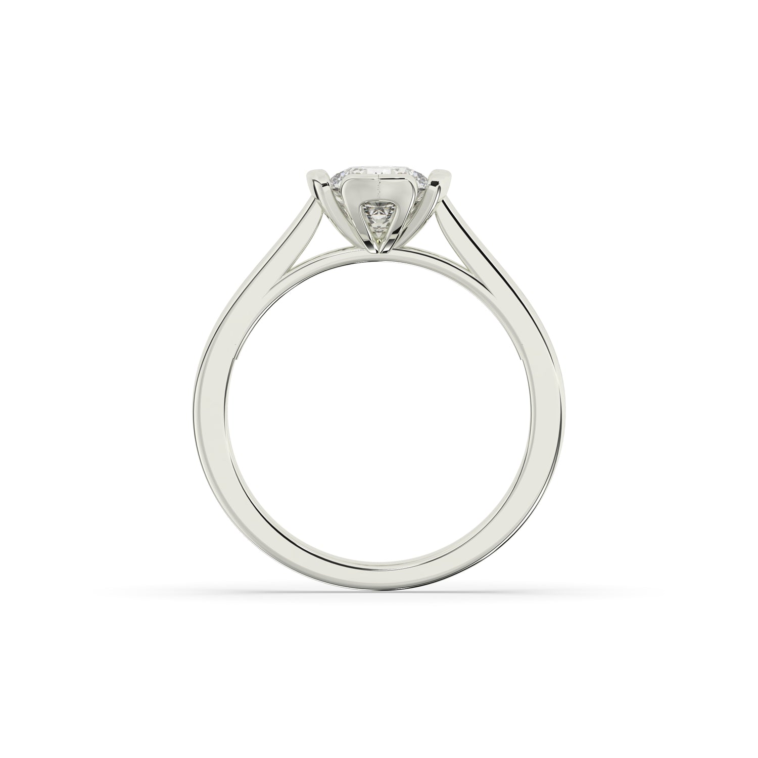 Elara Round Solitaire Ring