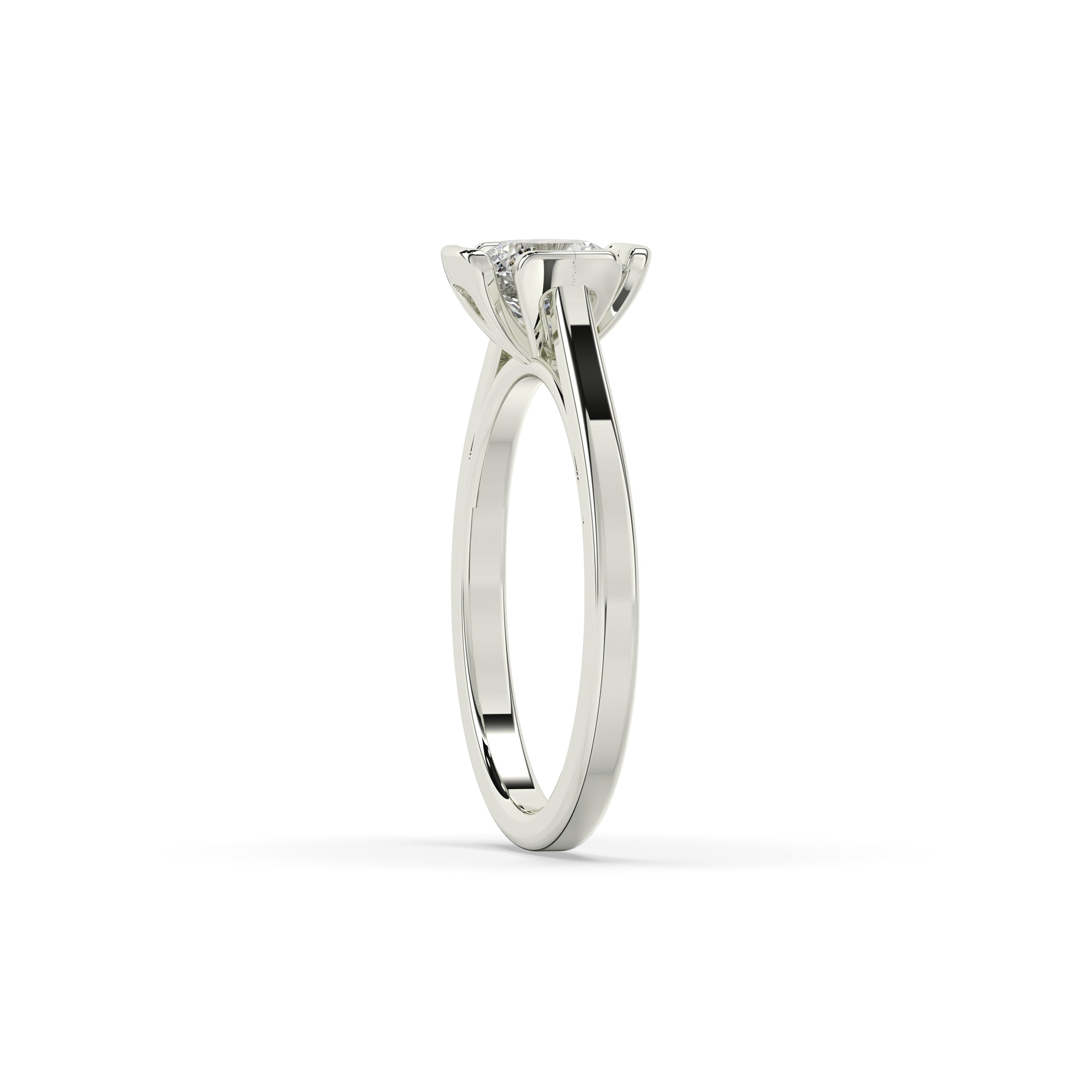 Elara Round Solitaire Ring
