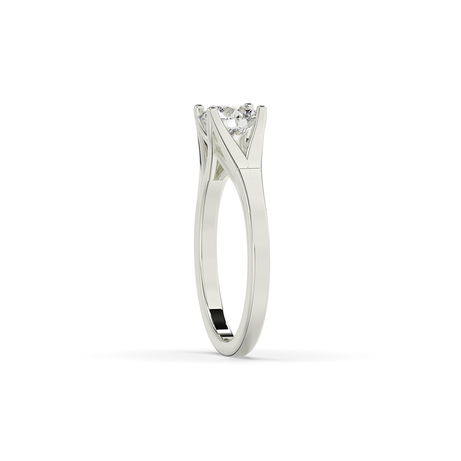 Nora Round Solitaire Ring