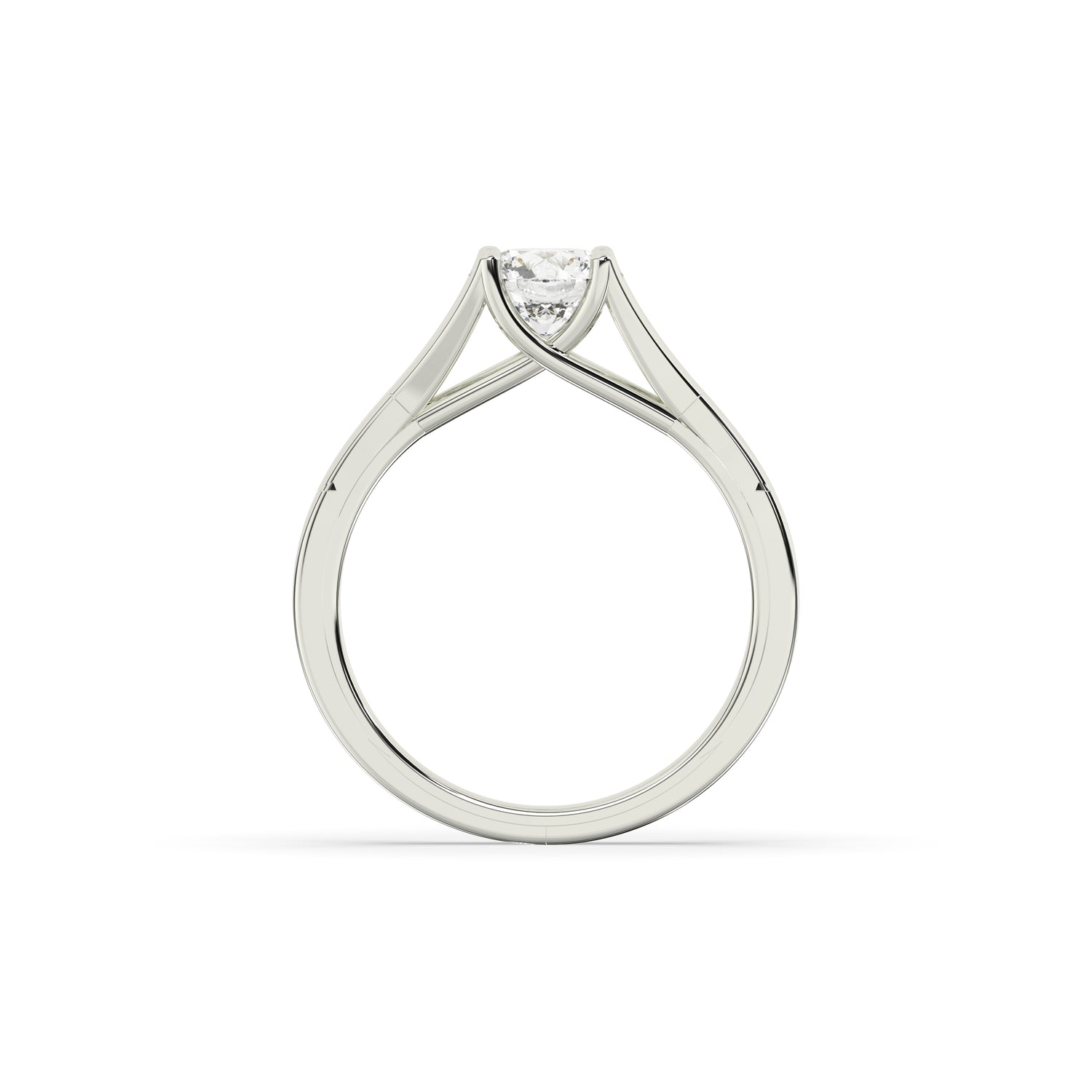 Nora Round Solitaire Ring