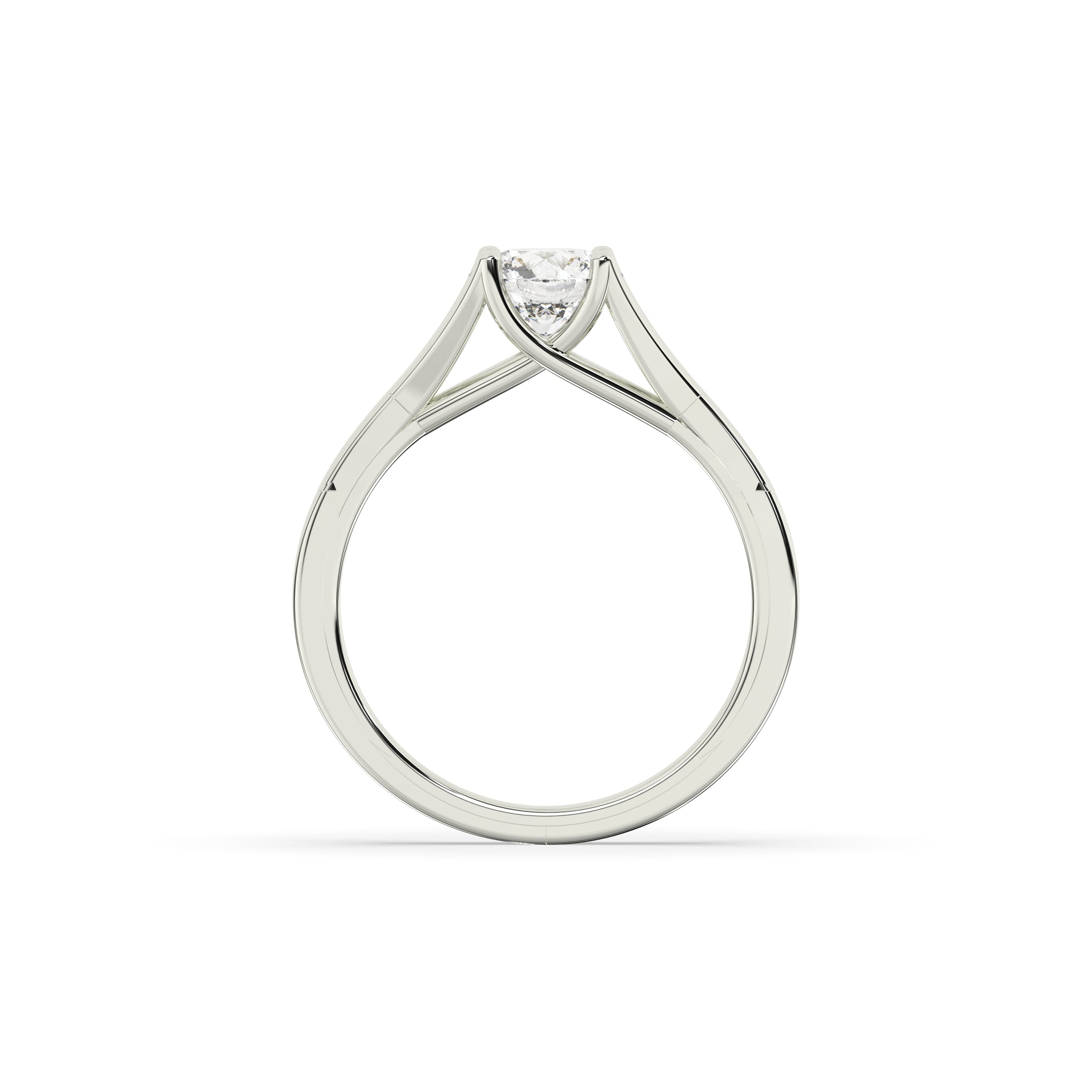 Nora Round Solitaire Ring