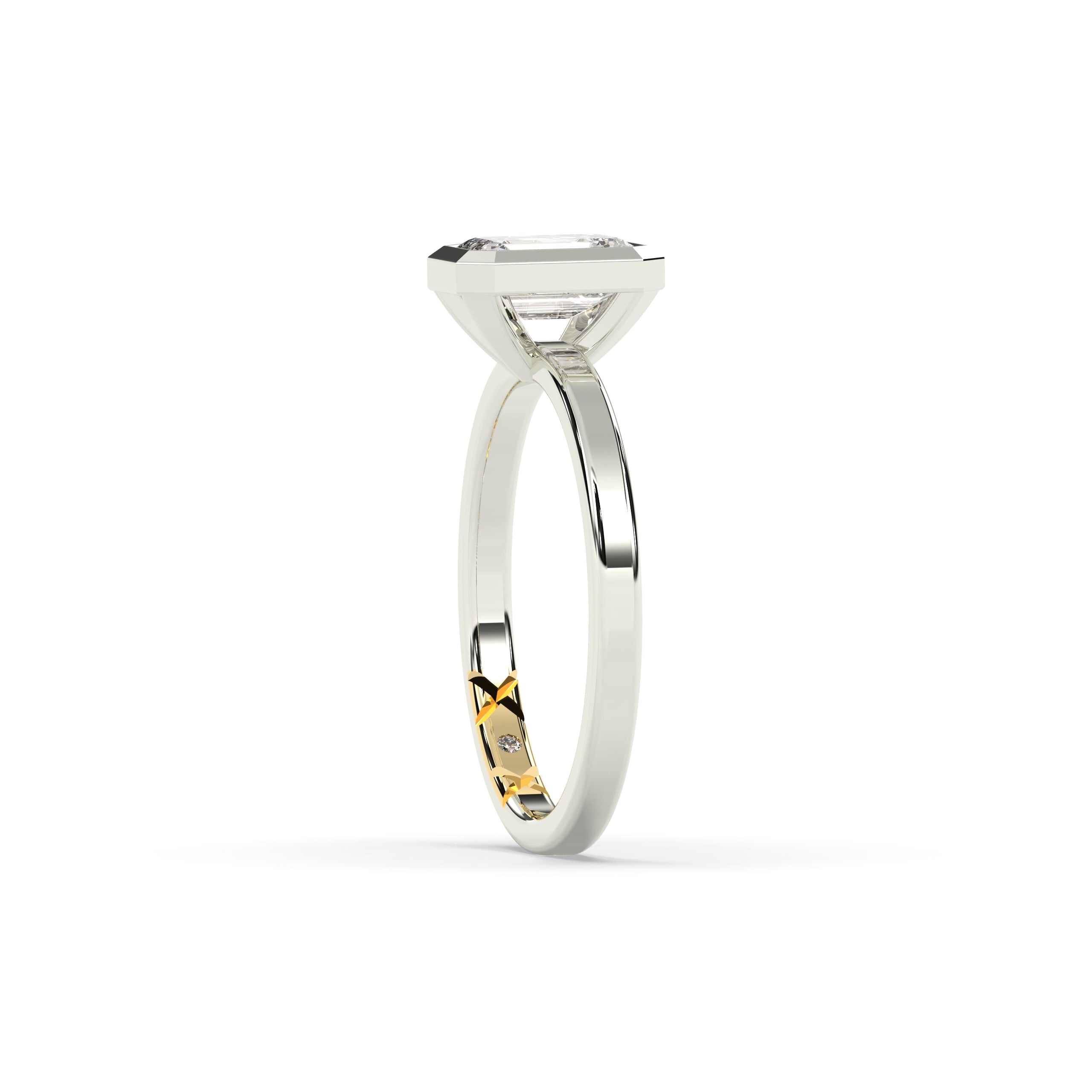 Helena Emerald Solitaire Ring