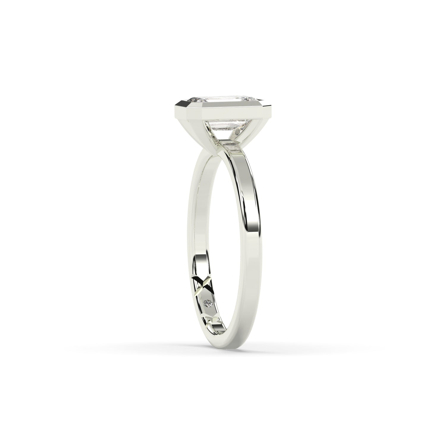 Helena Emerald Solitaire Ring
