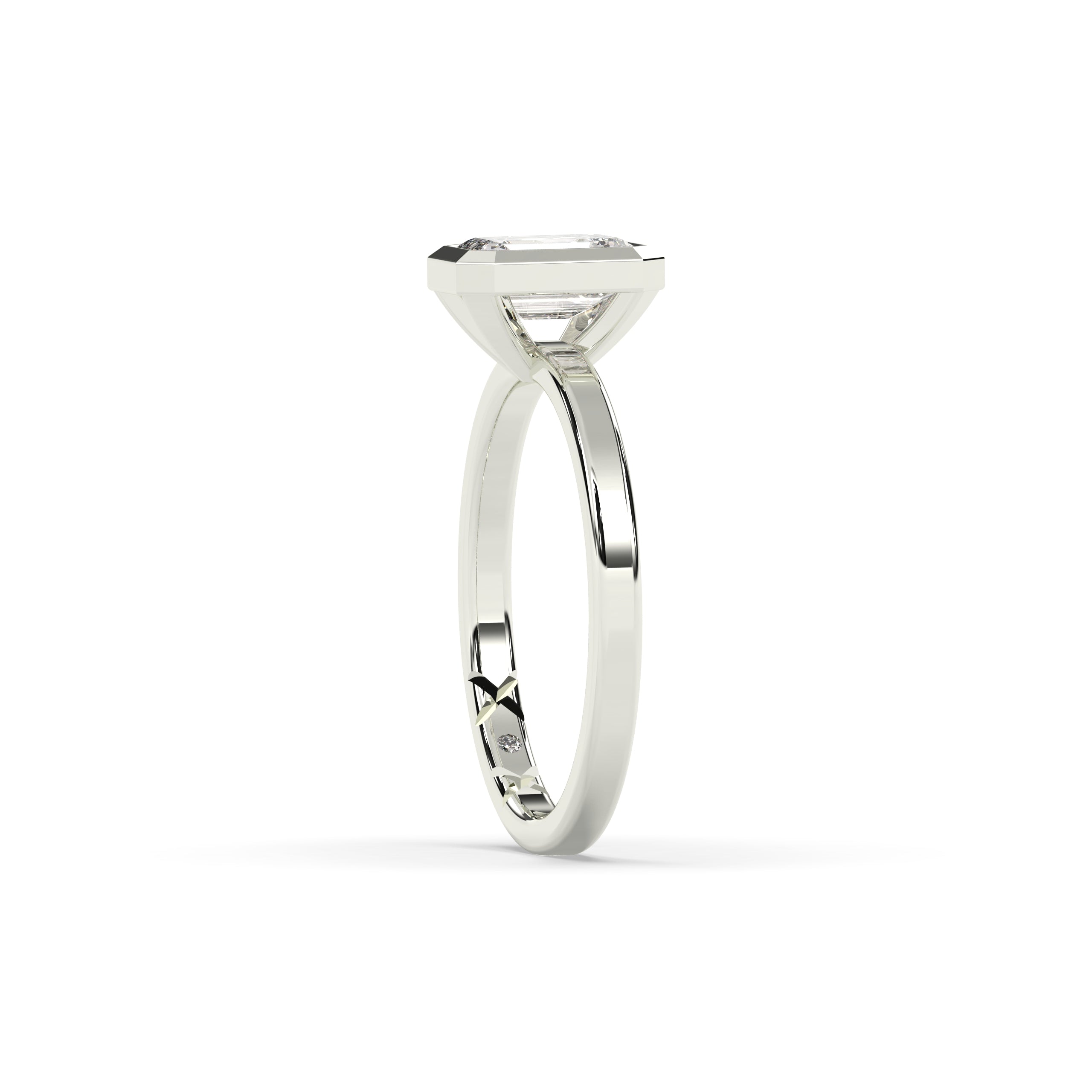 Helena Emerald Solitaire Ring