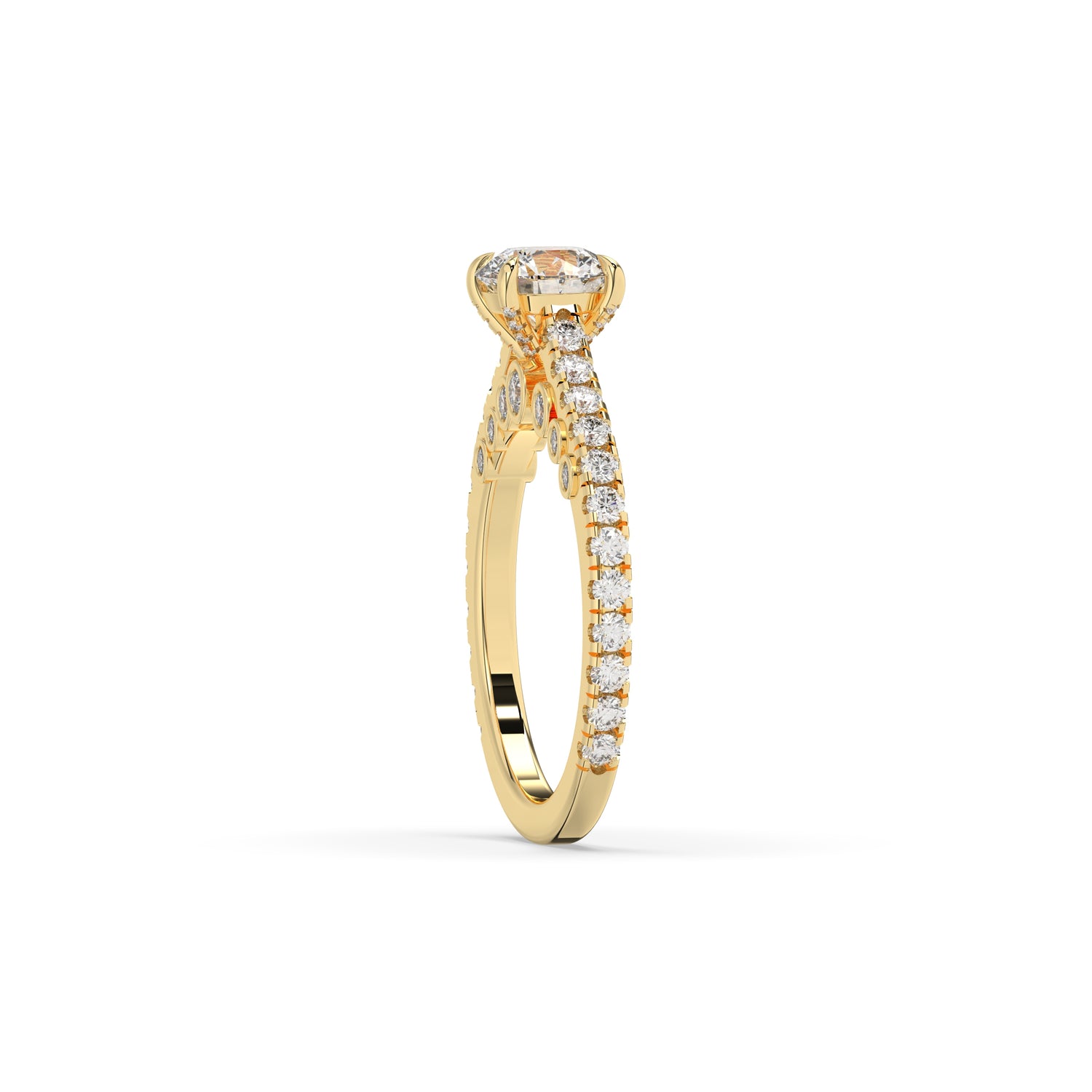 Liv Round Halo Ring