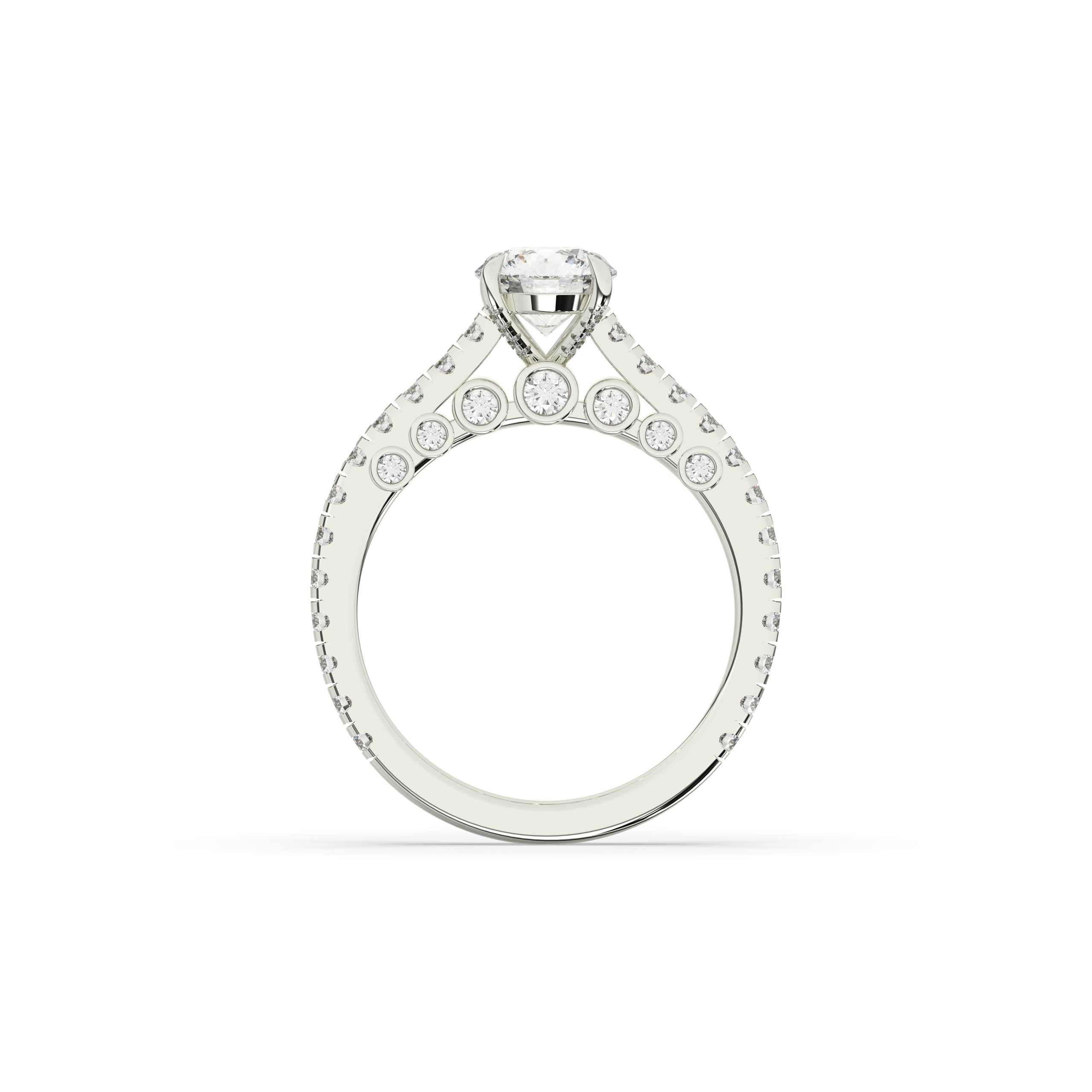 Liv Round Halo Ring