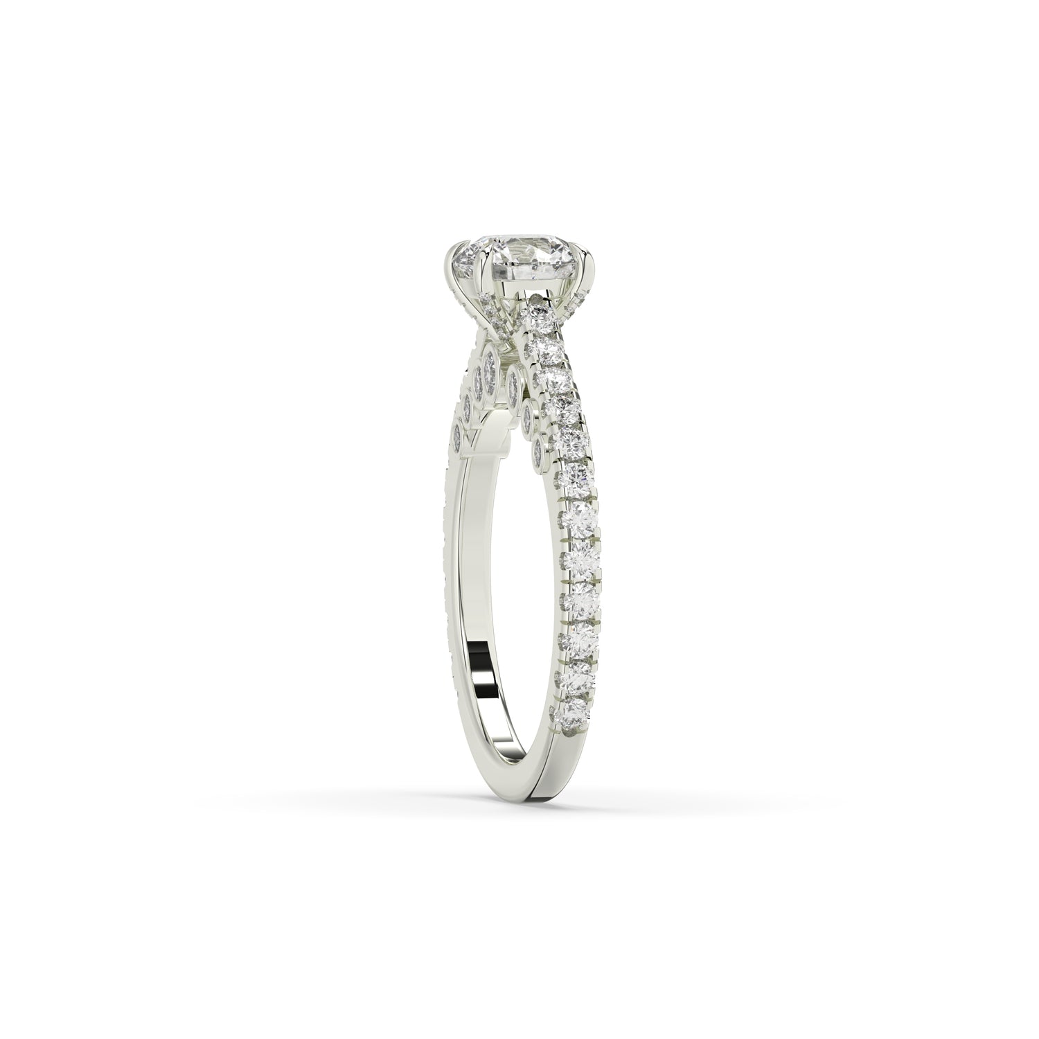 Liv Round Halo Ring