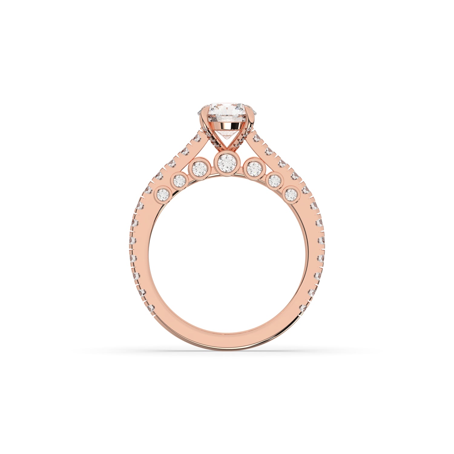 Liv Round Halo Ring
