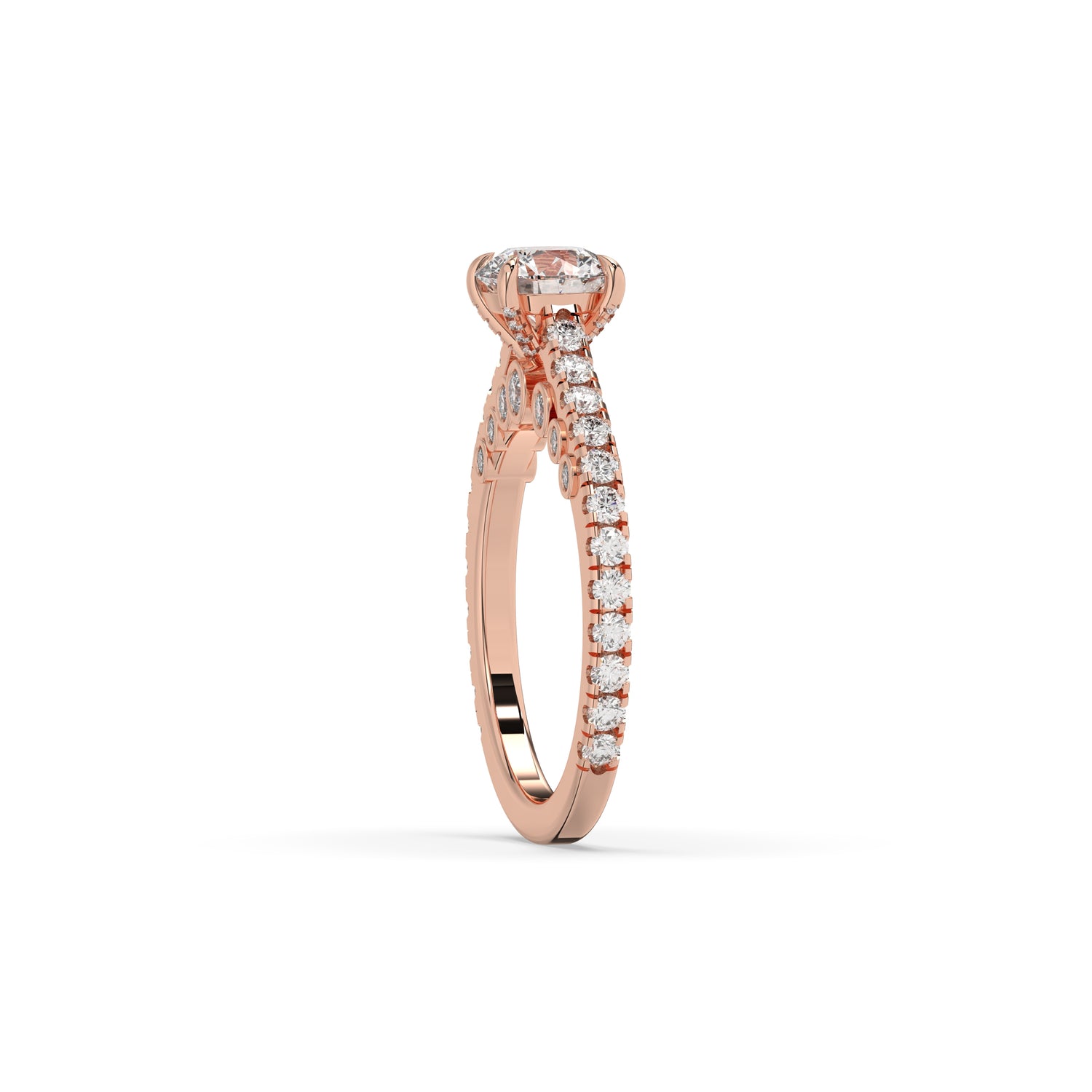 Liv Round Halo Ring