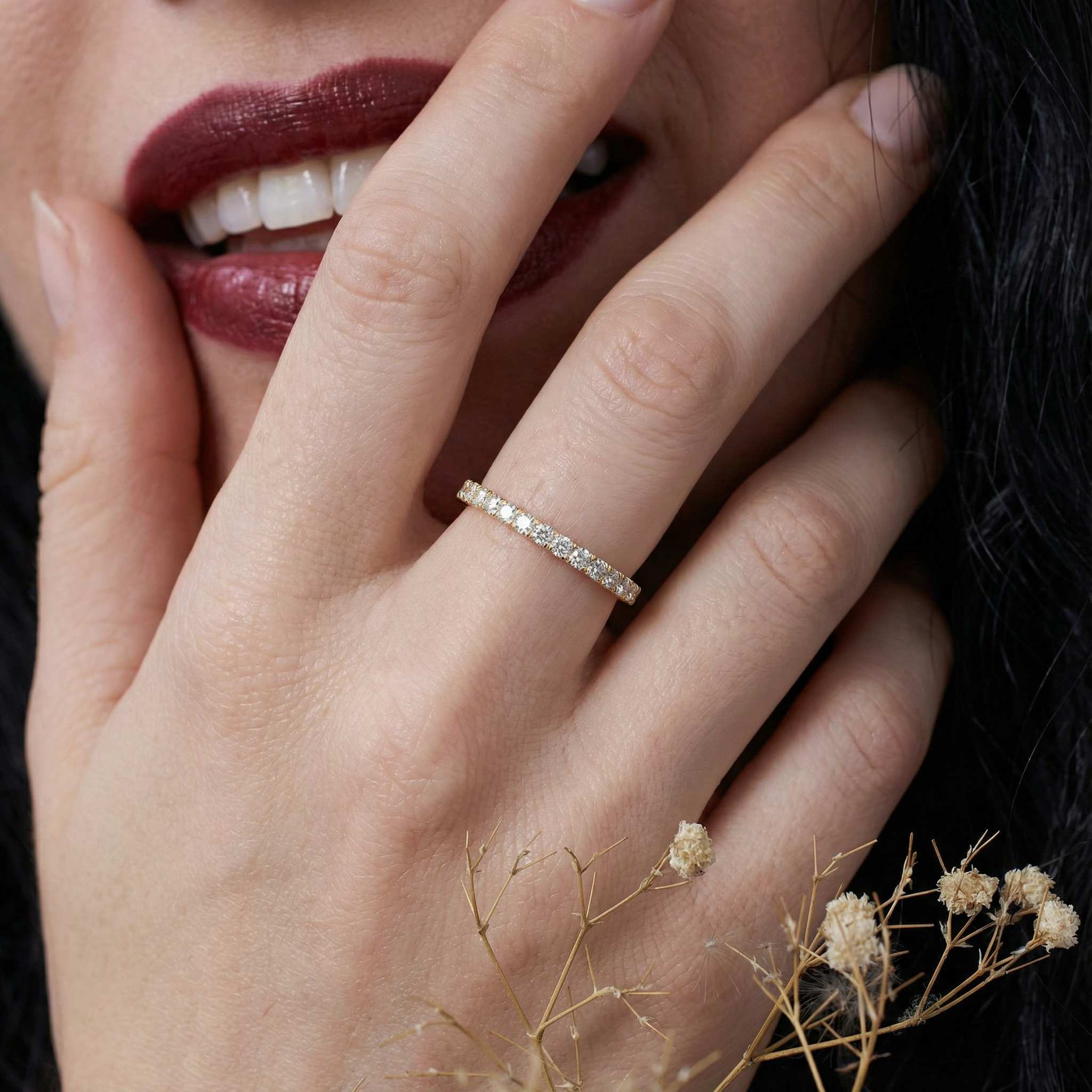 Elisa Runder Eternity Ring