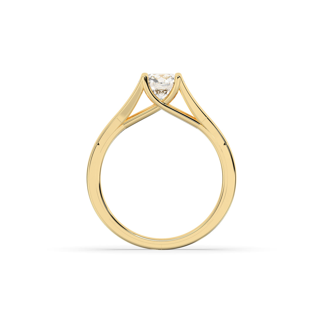 Nora Round Solitaire Ring