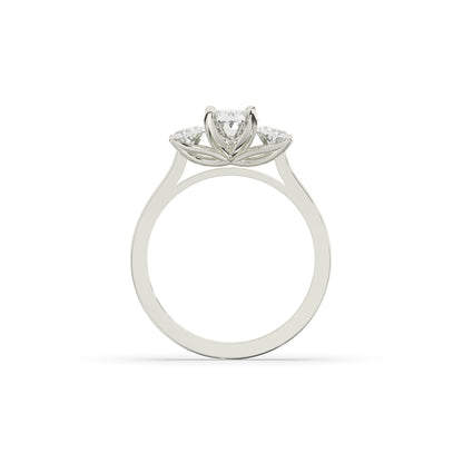 Nerida Oval Trio Ring