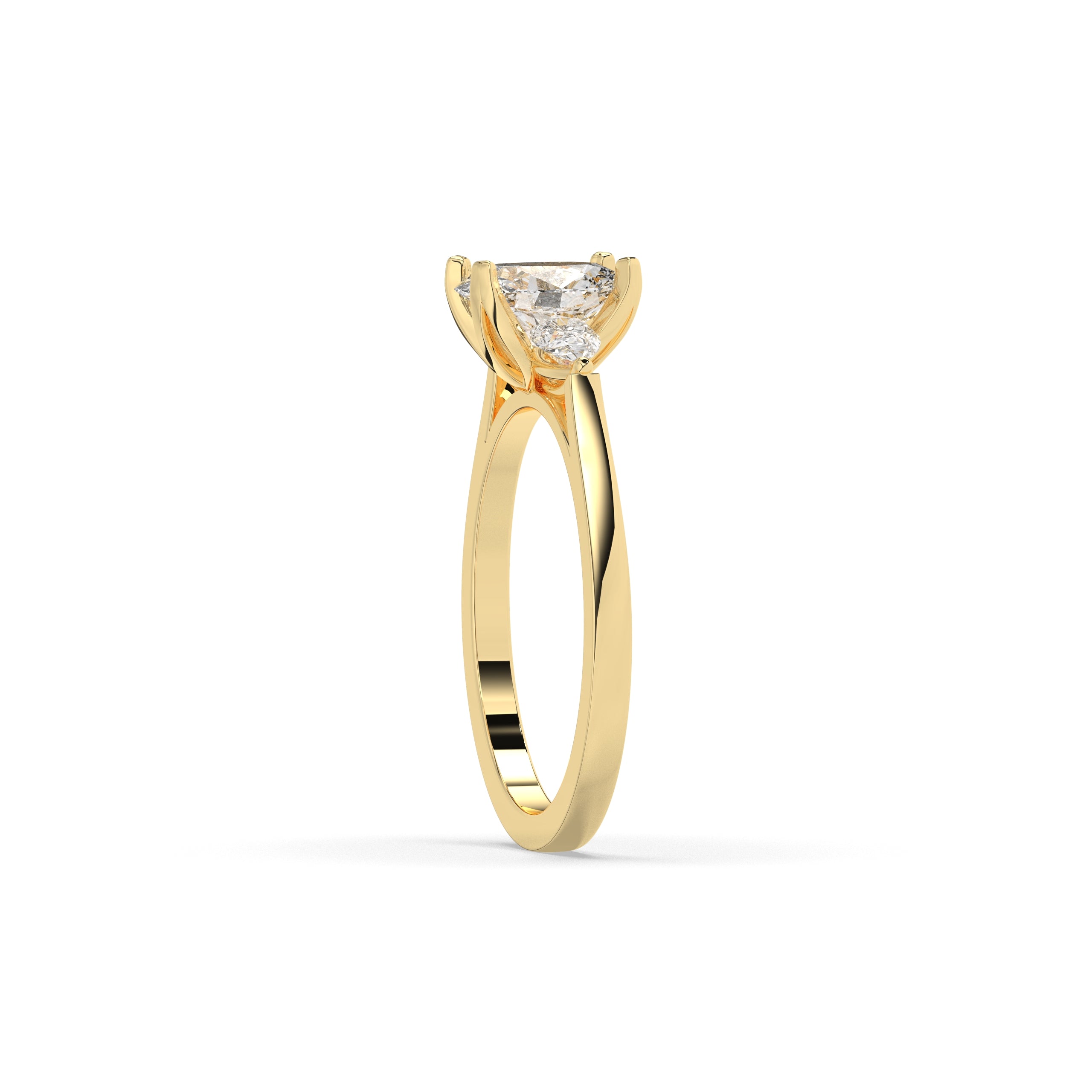 Coralie Ovaler Trio Ring