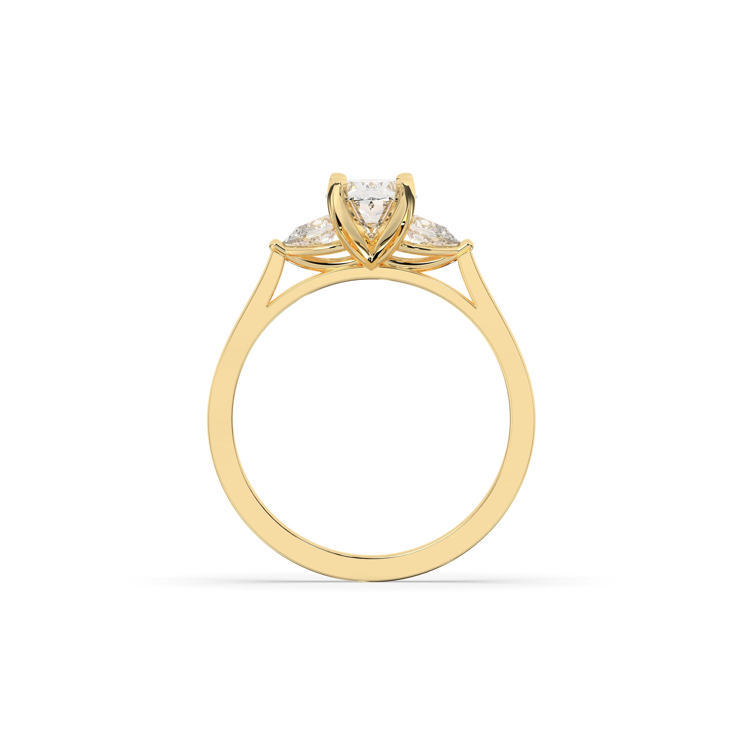Coralie Ovaler Trio Ring