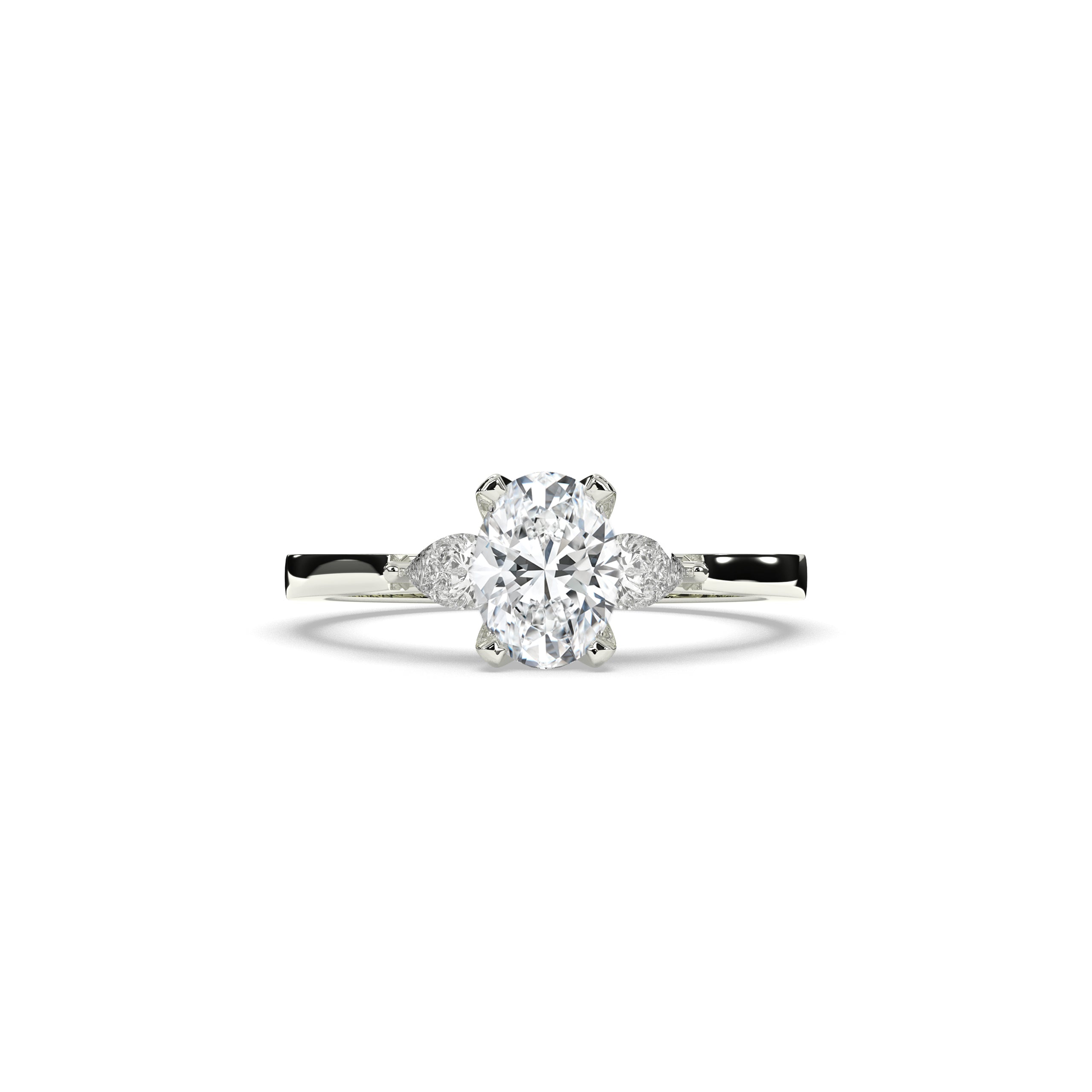 Coralie Ovaler Trio Ring