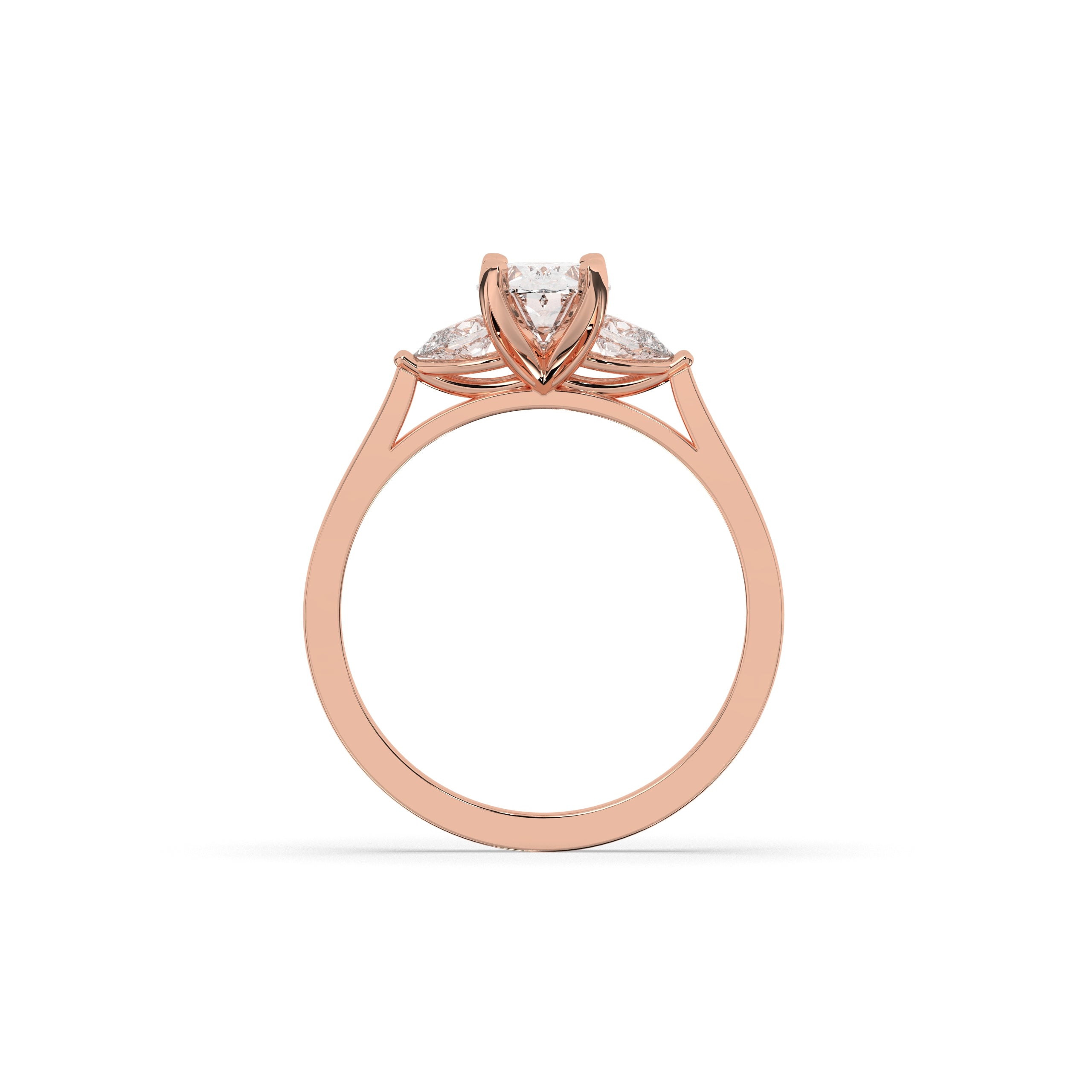 Coralie Ovaler Trio Ring