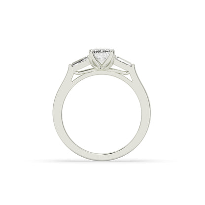 Saphira Emerald Trio Ring