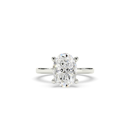 Juna Oval Solitaire Ring